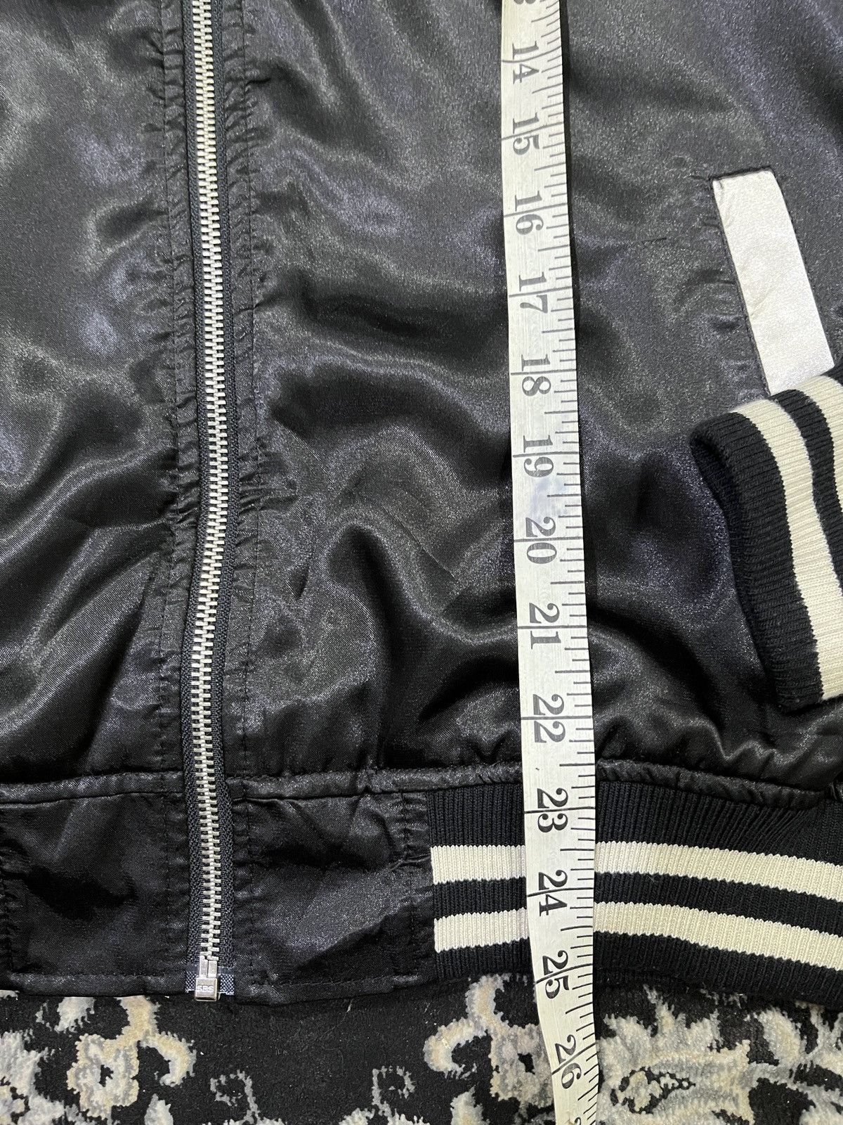 Japanese Brand Private Pause Sukajan Satin Minimal Design Jacket Size US M / EU 48-50 / 2 - 8 Thumbnail