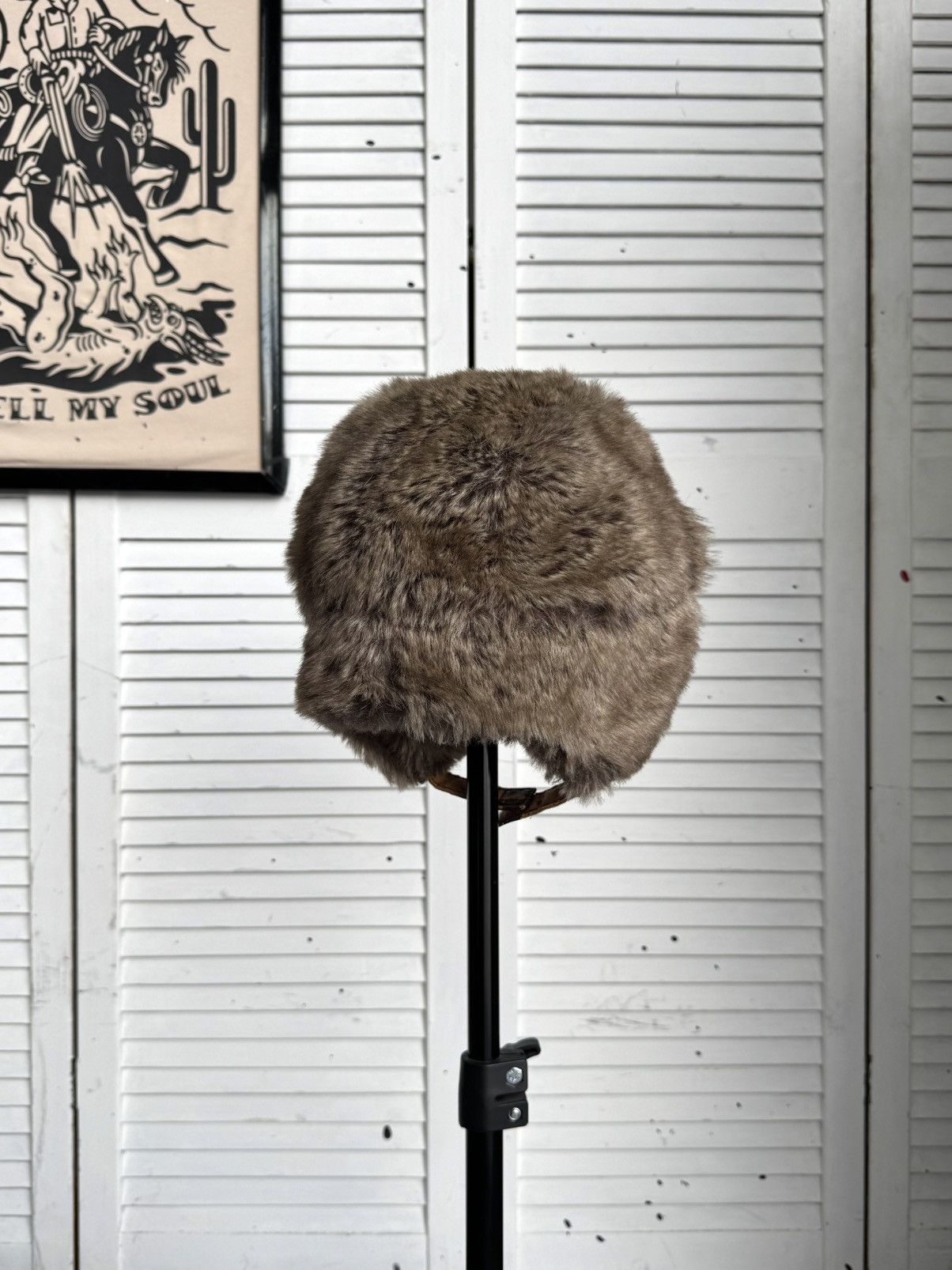 Vintage Next Faux Fur Trapper Ushanka Hat Brown Winter Size ONE SIZE - 5 Thumbnail
