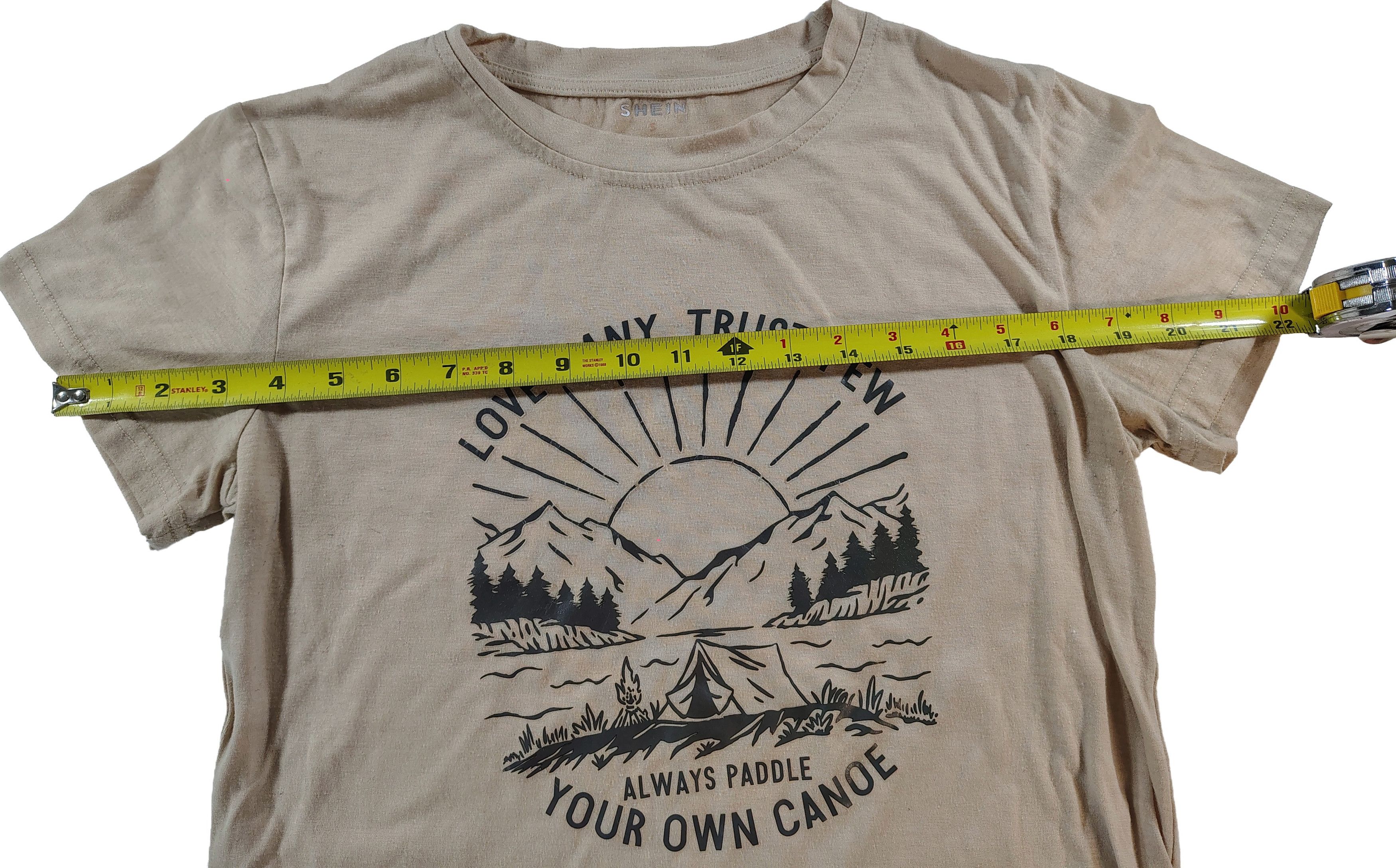 Shein Love Many Trust Few Always Paddle Your Own Canoe T-Shirt Size S / US 4 / IT 40 - 8 Thumbnail