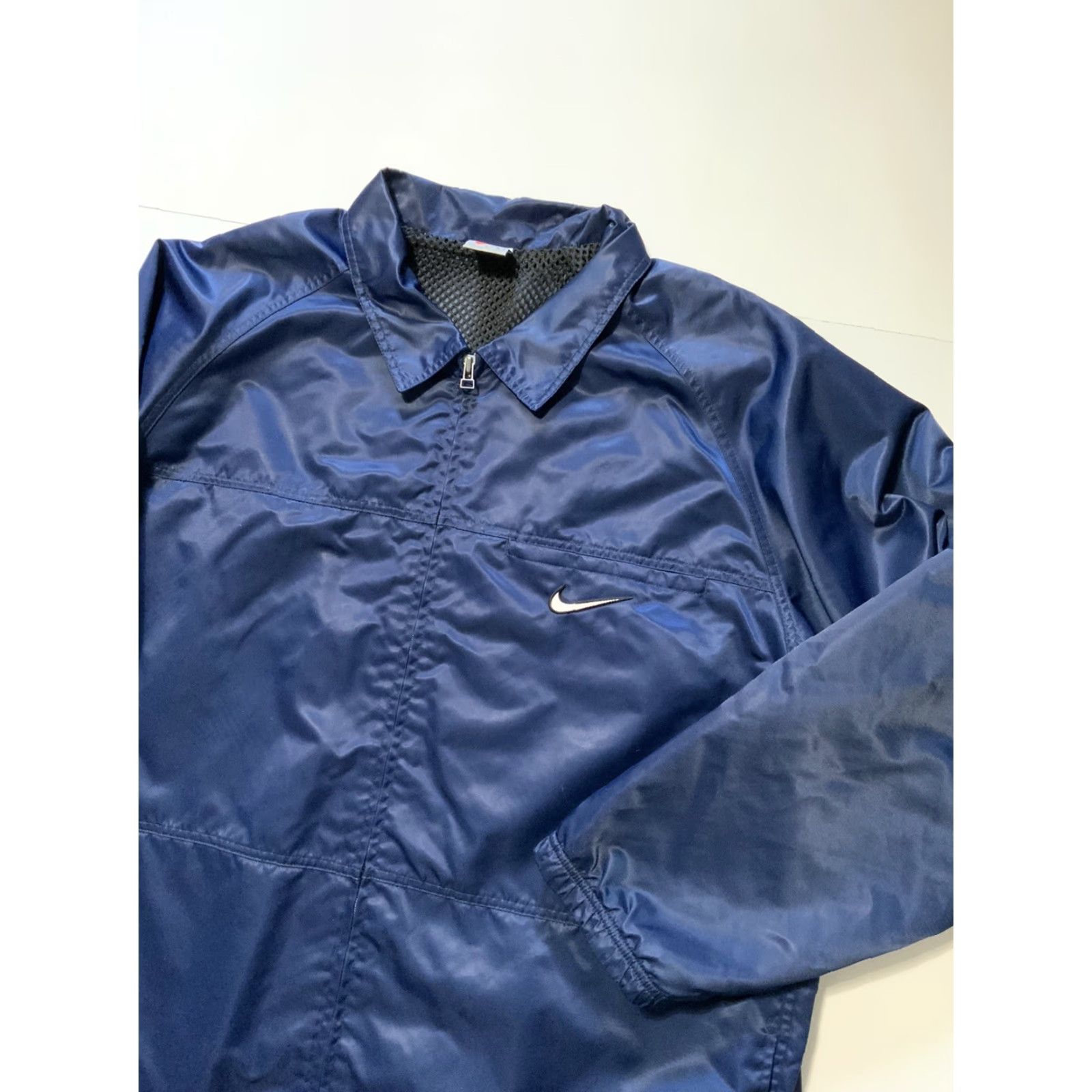 Vintage VTG 90s Nike Swoosh Team USA US United States National Team Embroidered Satin Jacket Sz. L Size US L / EU 52-54 / 3 - 5 Thumbnail