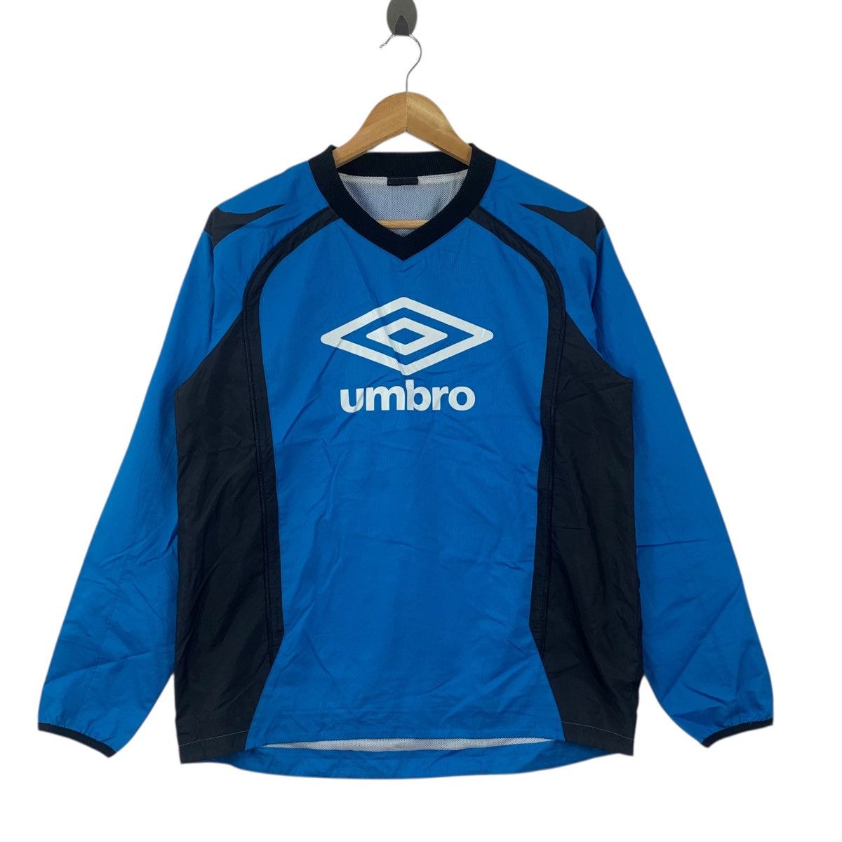 Umbro Vintage UMBRO x DESCENTE JAPAN Jersey Track Warm Football Size US M / EU 48-50 / 2 - 3 Thumbnail