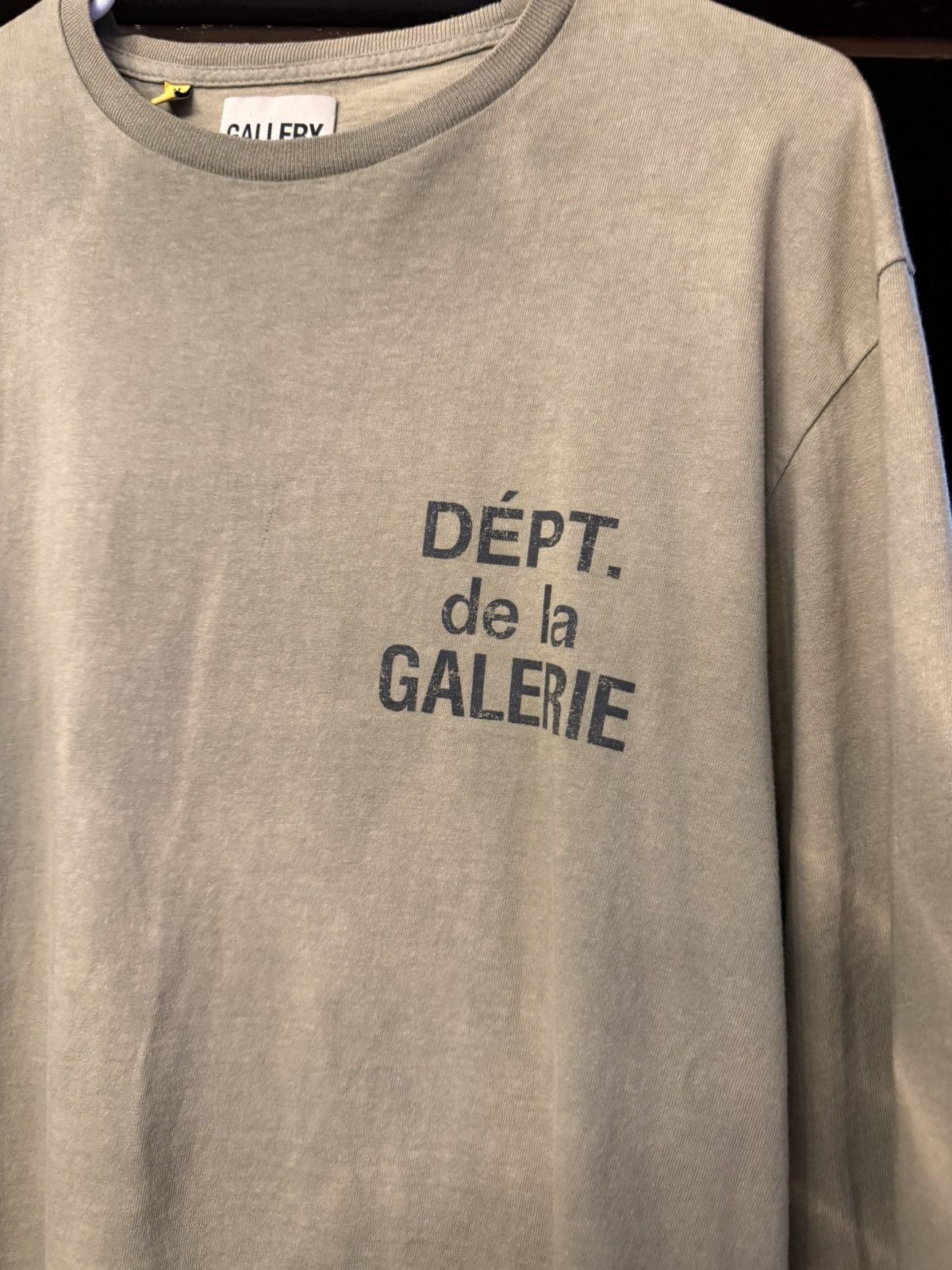 Gallery Dept. Gallery Dept. Long Sleeve Shirt Olive Green Size Medium Size US M / EU 48-50 / 2 - 3 Thumbnail