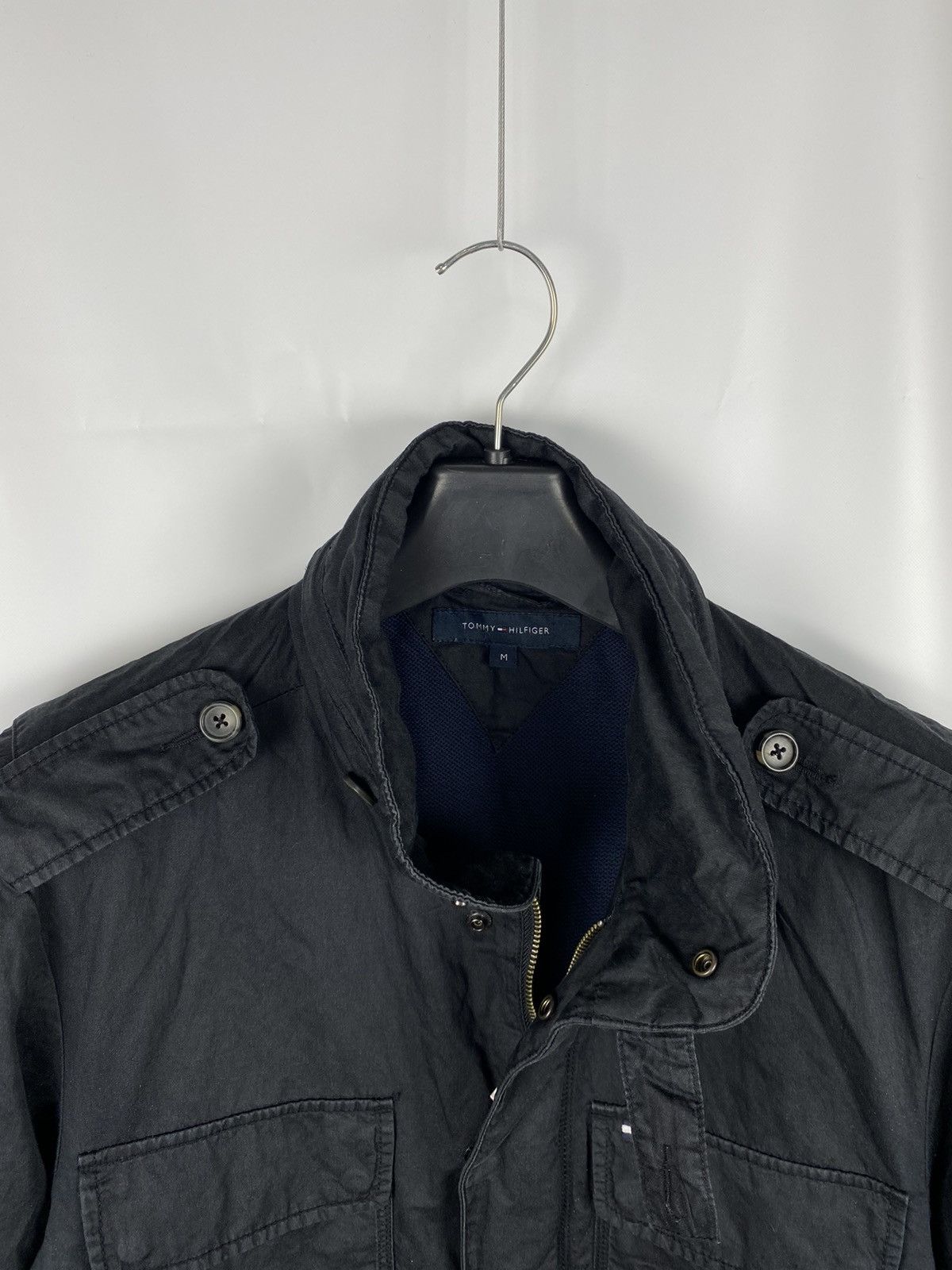 Tommy Hilfiger Tommy Hilfiger M65 Jacket Cotton-Metallic Size M Size US M / EU 48-50 / 2 - 5 Thumbnail