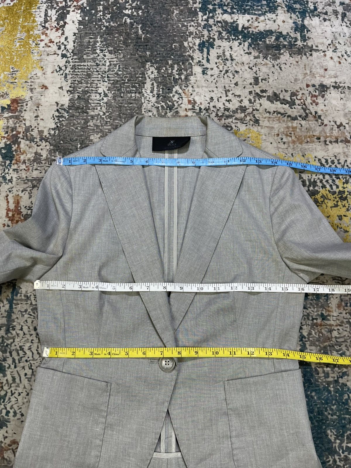 Yohji Yamamoto Ined Single Breasted Blazers Size S / US 4 / IT 40 - 9 Thumbnail