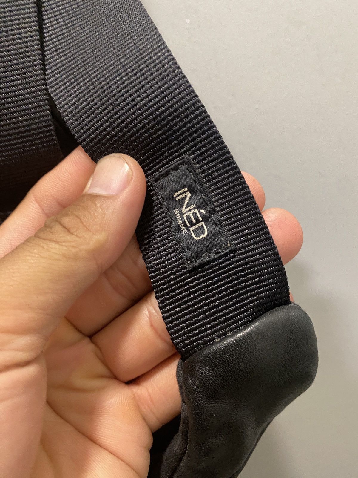 Japanese Brand Ined Homme By Yohji Yamamoto Waist Bag Size ONE SIZE - 4 Thumbnail