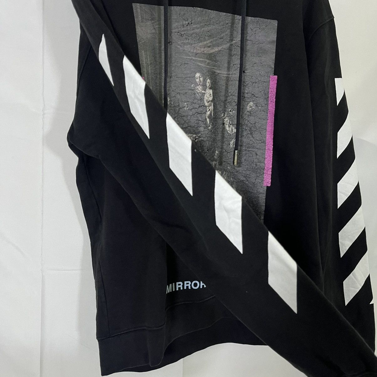 Off-White Off White Caravaggio Mirror Mirror Virgil Abloh Hoodie Size US XXL / EU 58 / 5 - 4 Thumbnail