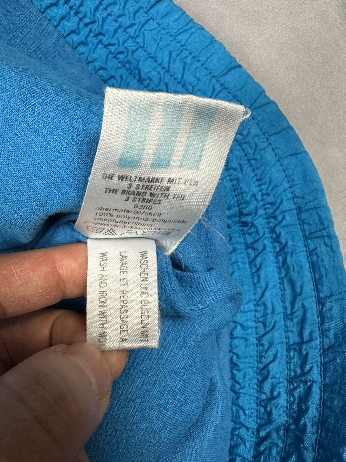 Adidas × Vintage Vintage 90s Adidas Nylon Jacket M Size US M / EU 48-50 / 2 - 13 Thumbnail