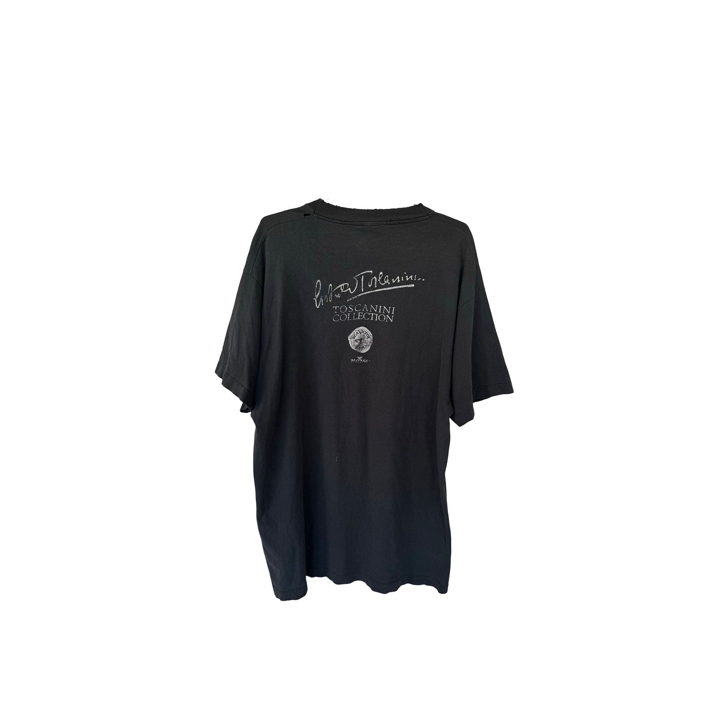 Vintage Toscanini Thrashed Tee Size US XL / EU 56 / 4 - 2 Thumbnail