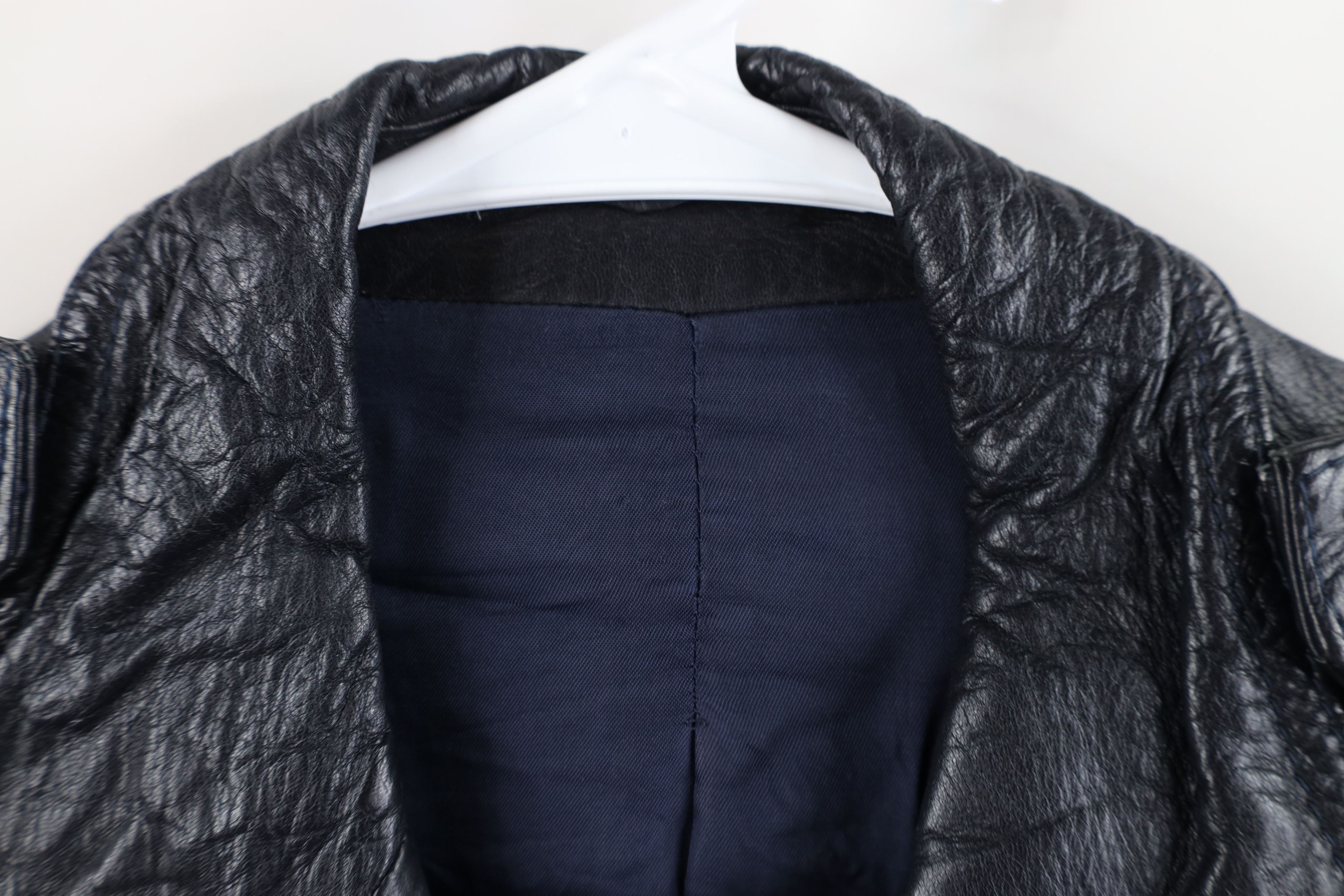 Vintage Vintage 70s Streetwear Bush Leather Shirt Jacket Shacket Size US XL / EU 56 / 4 - 7 Thumbnail