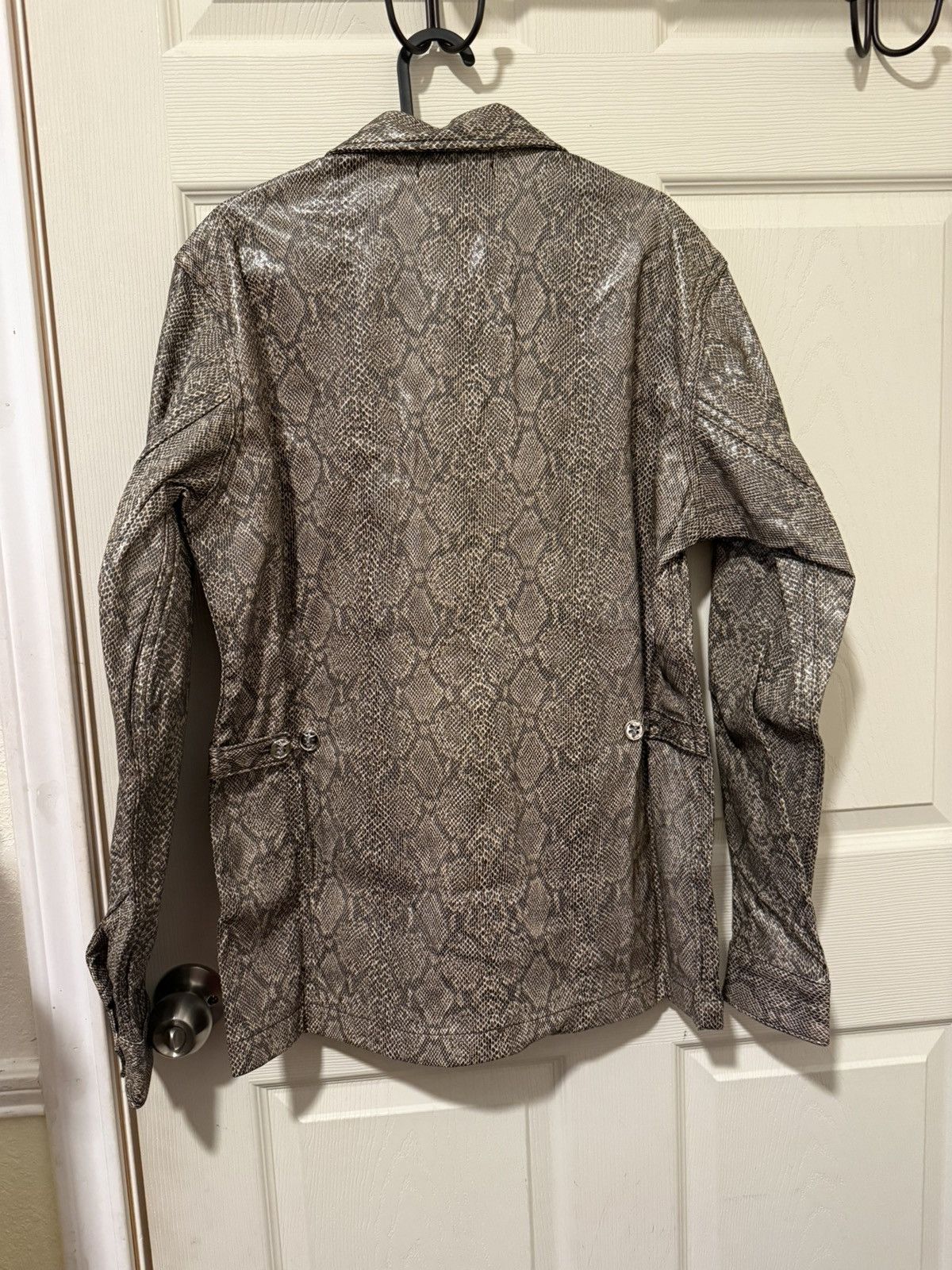 Seventh Heaven Seventh Heaven Faux Snake Jacket Size US L / EU 52-54 / 3 - 5 Thumbnail