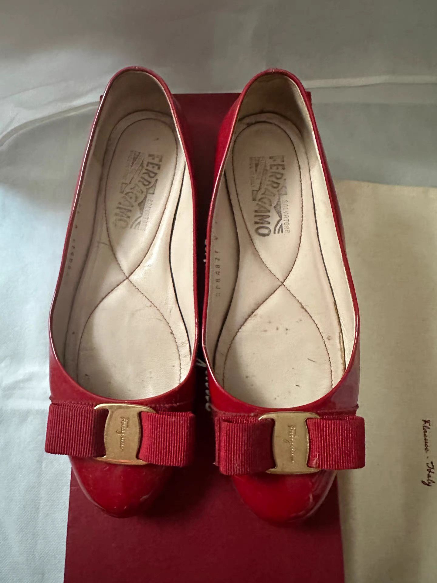 Salvatore Ferragamo Ferragamo Varina Ballet Flats Q9 Size US 6.5 / IT 36.5 - 6 Thumbnail