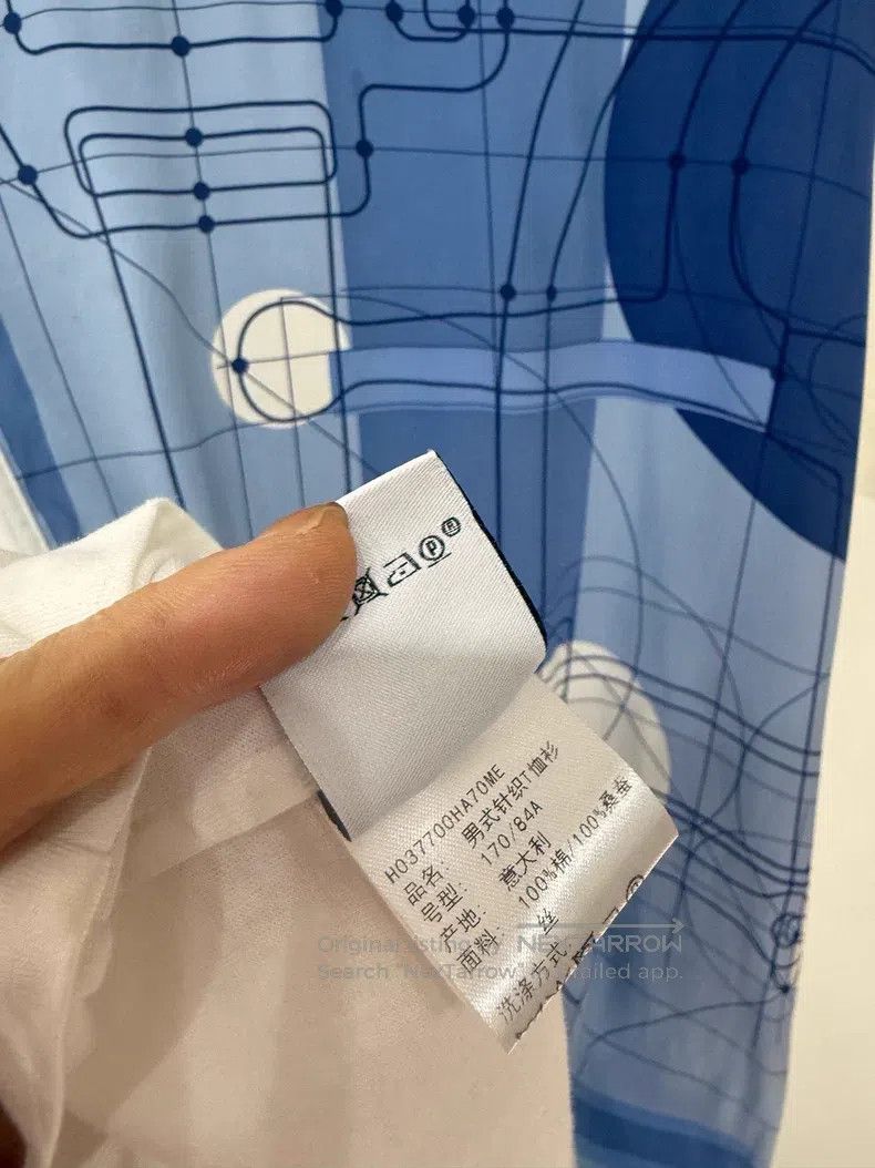 Hermes Hermes Silk and Cotton Blend T-Shirt Size US M / EU 48-50 / 2 - 5 Thumbnail
