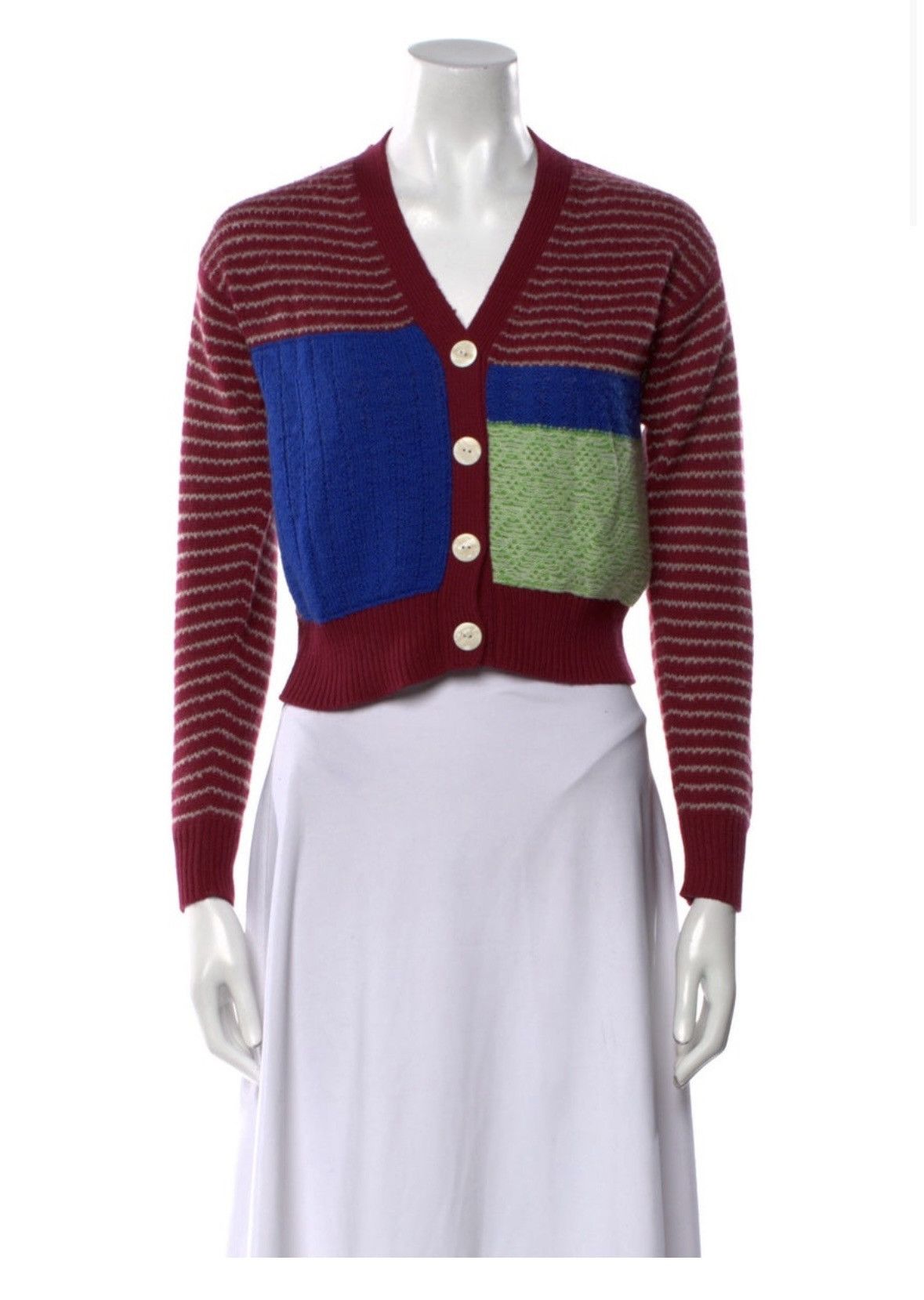 The Elder Statesman The elder statesman cropped cashmere blend cardigan sweater Size XS / US 0-2 / IT 36-38 - 12 Thumbnail