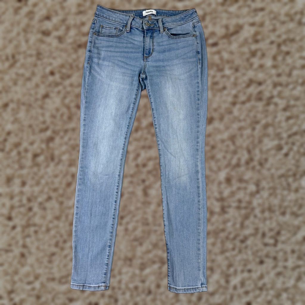Vintage Sonoma Jeans Womens 4 Blue Denim Bootcut Mid Rise Cotton Blend 26x28 Size 27" / US 4 / IT 40 - 1 Thumbnail