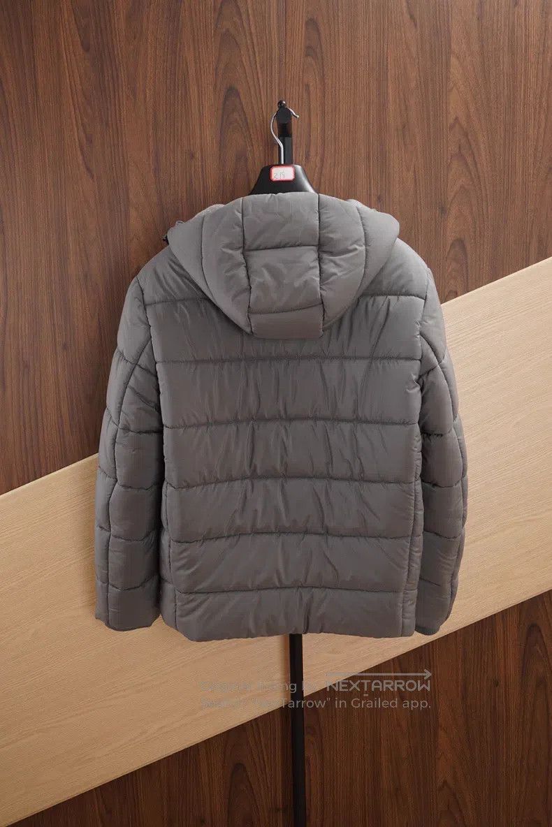 Loro Piana Loro Piana Gray Hooded Cotton Jacket Size US S / EU 44-46 / 1 - 2 Thumbnail