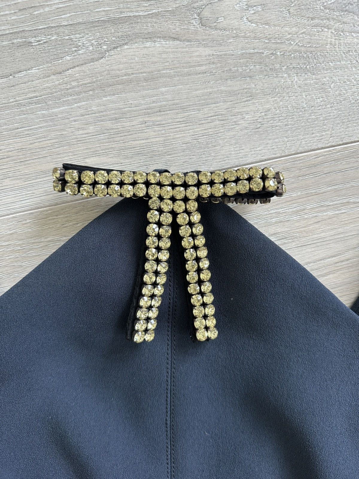 Marni Marni Crystal Bow Mini Dress Size S / US 4 / IT 40 - 3 Thumbnail