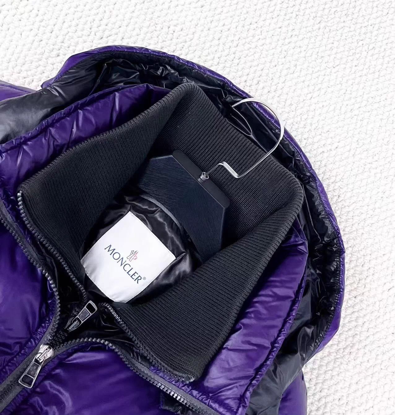 Moncler Moncler ZIN Purple Waterproof Down Jacket Unisex 4 Size XL / US 12-14 / IT 48-50 - 3 Thumbnail