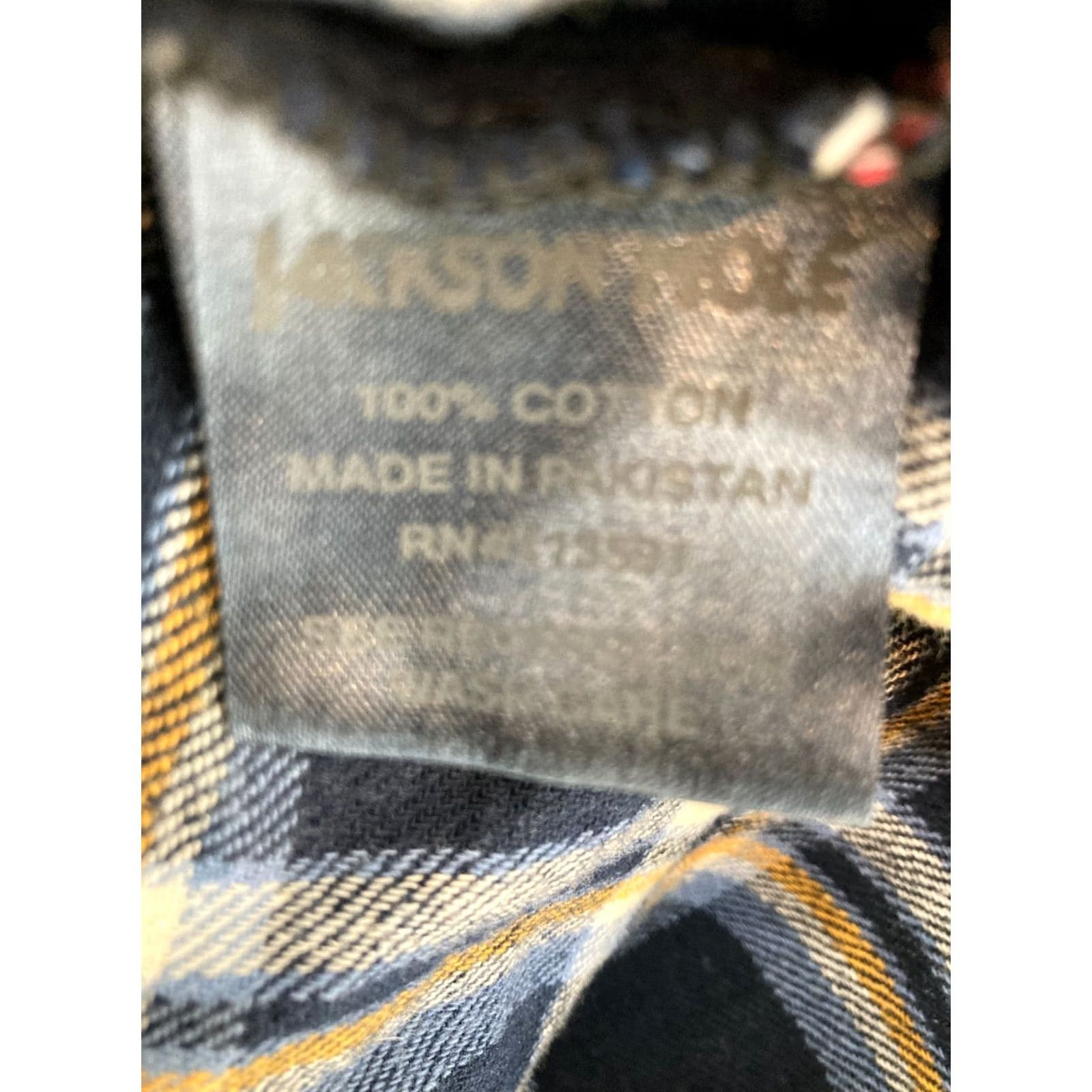 Vintage Jackson Hole Mens Shirt XL Blue Plaid Flannel Button-Up Shirt XL Blue Plaid Cotton Wool? Size US XL / EU 56 / 4 - 7 Thumbnail
