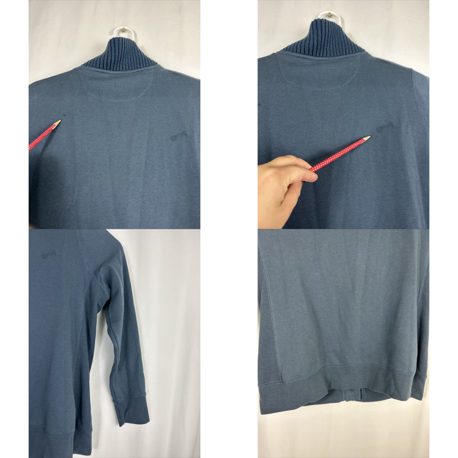 Eddie Bauer VINTAGE? Wait—no vintage. Eddie Bauer Cardigan Women XL Blue Cotton Blend Button Pockets Sweater Size XL / US 12-14 / IT 48-50 - 9 Thumbnail