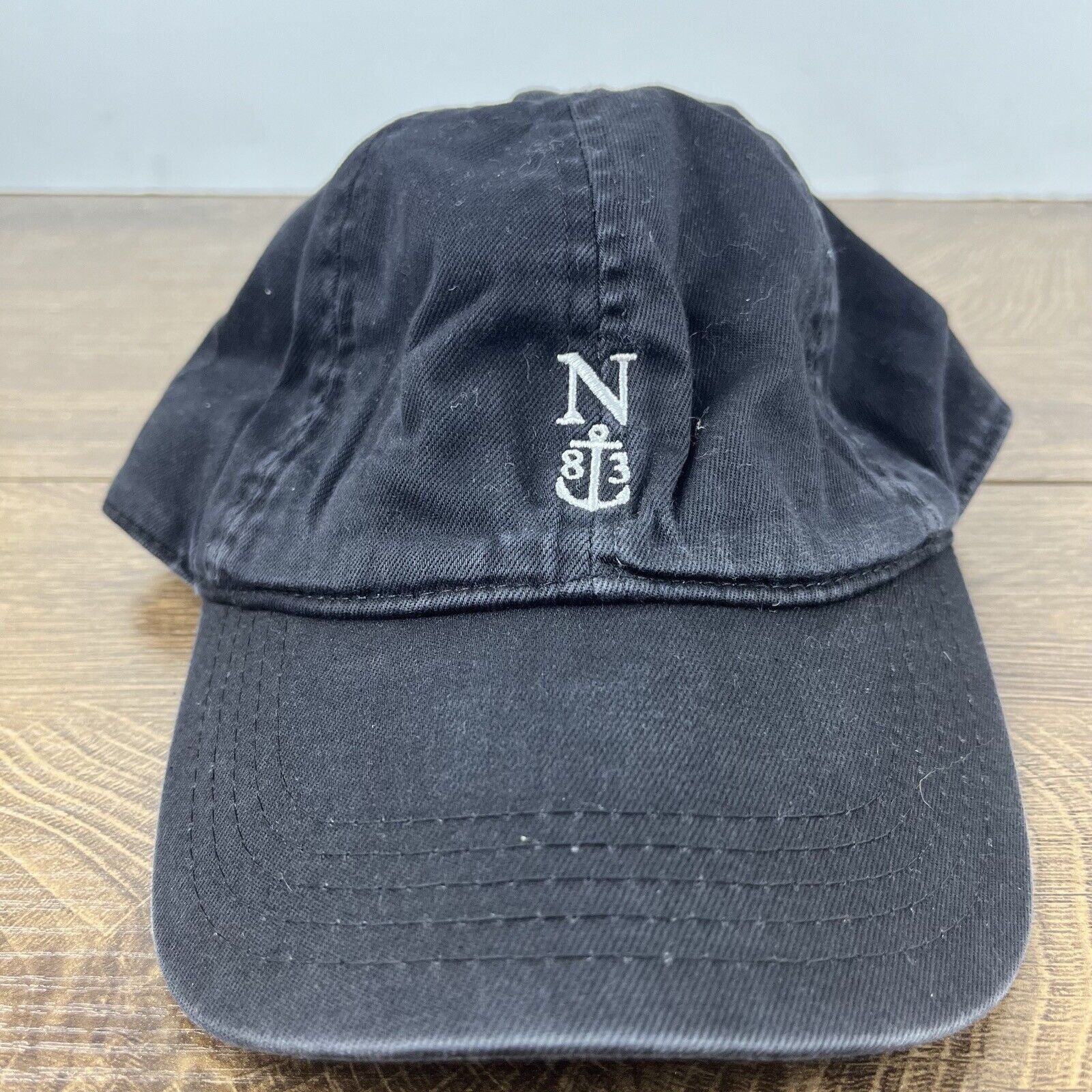 Other North 83 Anchor Hat Black Cap Adjustable Hat Black Adult Fit Size ONE SIZE - 4 Thumbnail