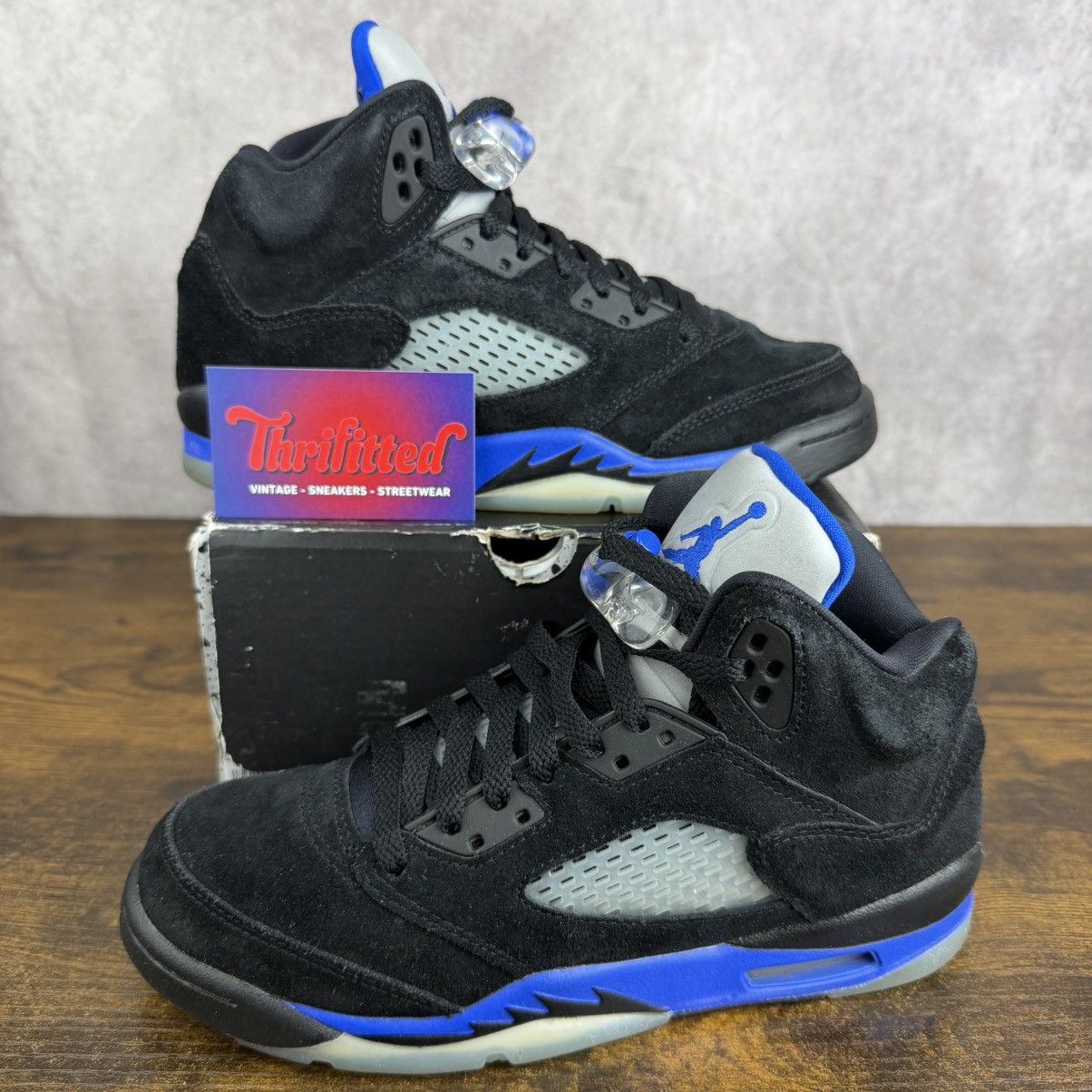 Jordan Brand Air Jordan 5 Retro Racer Blue Size 6 GS / 7.5W 440888-004 OG Size US 6 / EU 39 - 1 Thumbnail