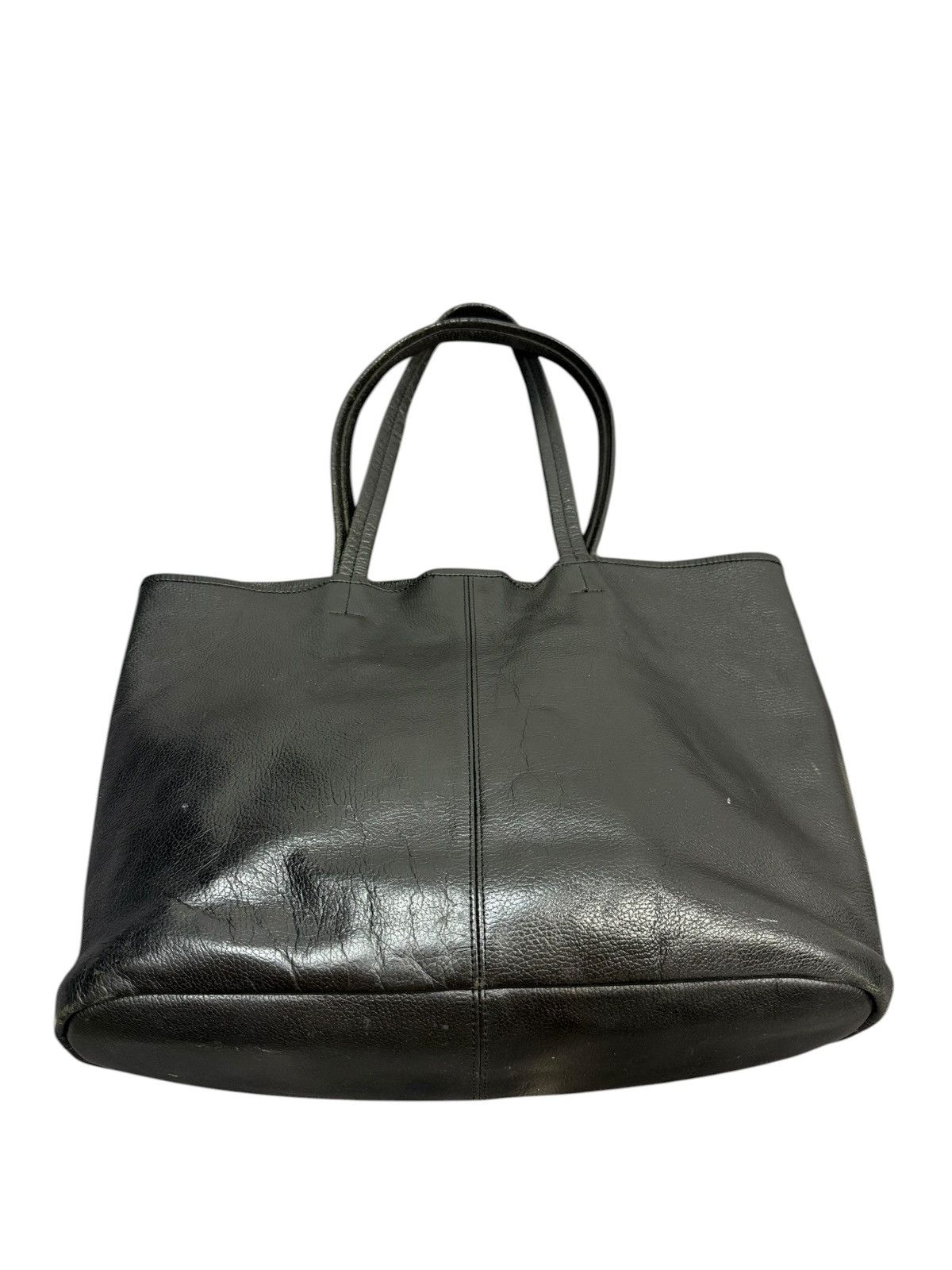 Genuine Leather Full Leather Ship Tote Bag prada julius dior cdg amiri 1🟩 Size ONE SIZE - 14 Thumbnail