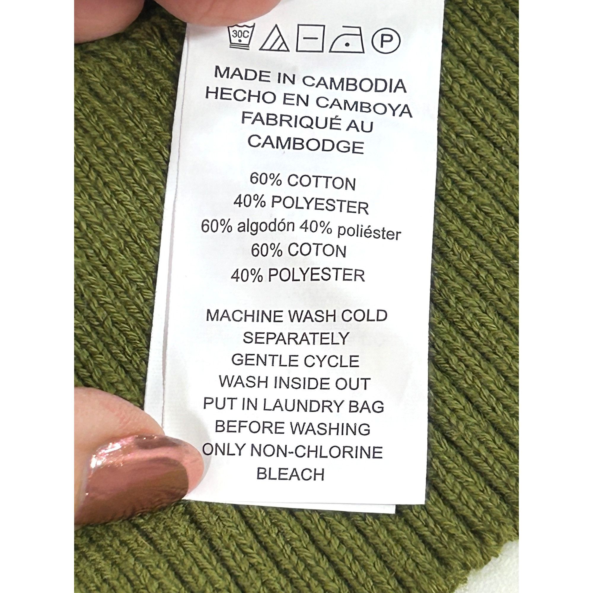 Michael Kors Michael Kors Green Sweater L Short Sleeve Crewneck Ribbed Go Size L / US 10 / IT 46 - 8 Thumbnail