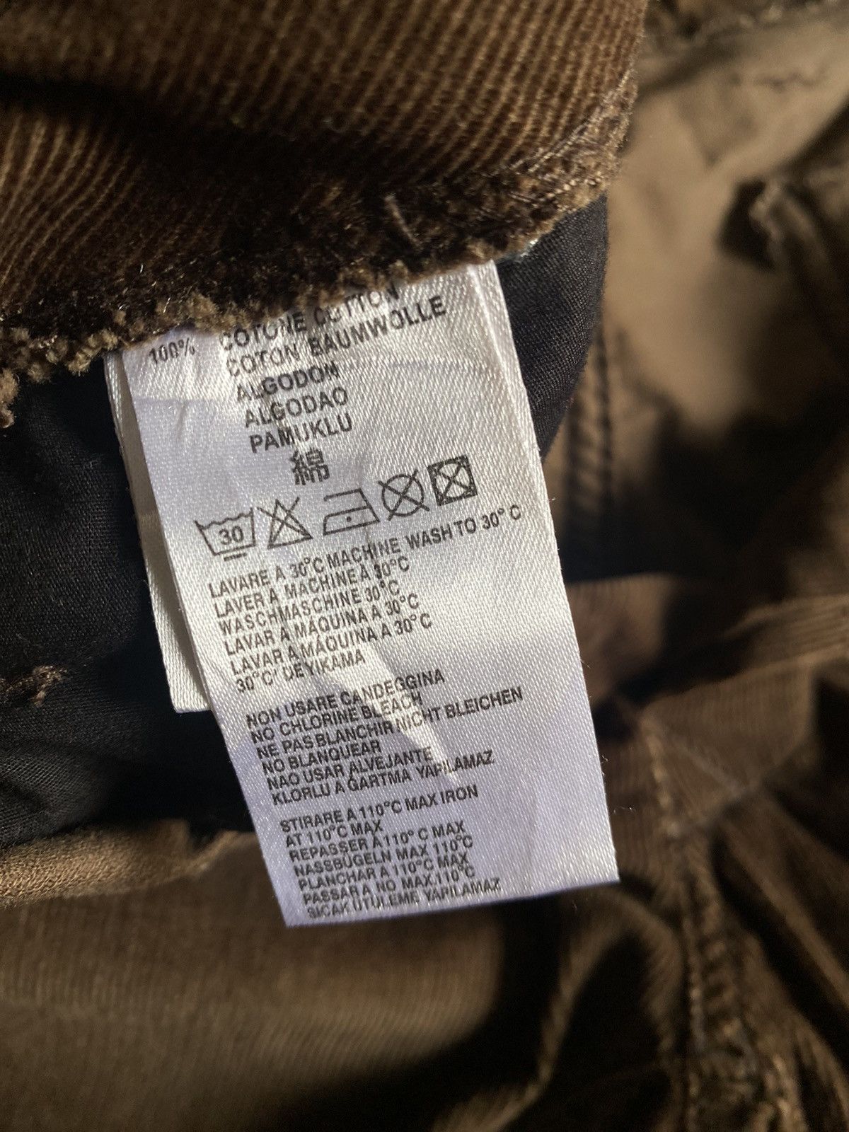 Diesel Diesel Industry Vintage Corduroy Fly Button Size US 32 / EU 48 - 8 Thumbnail