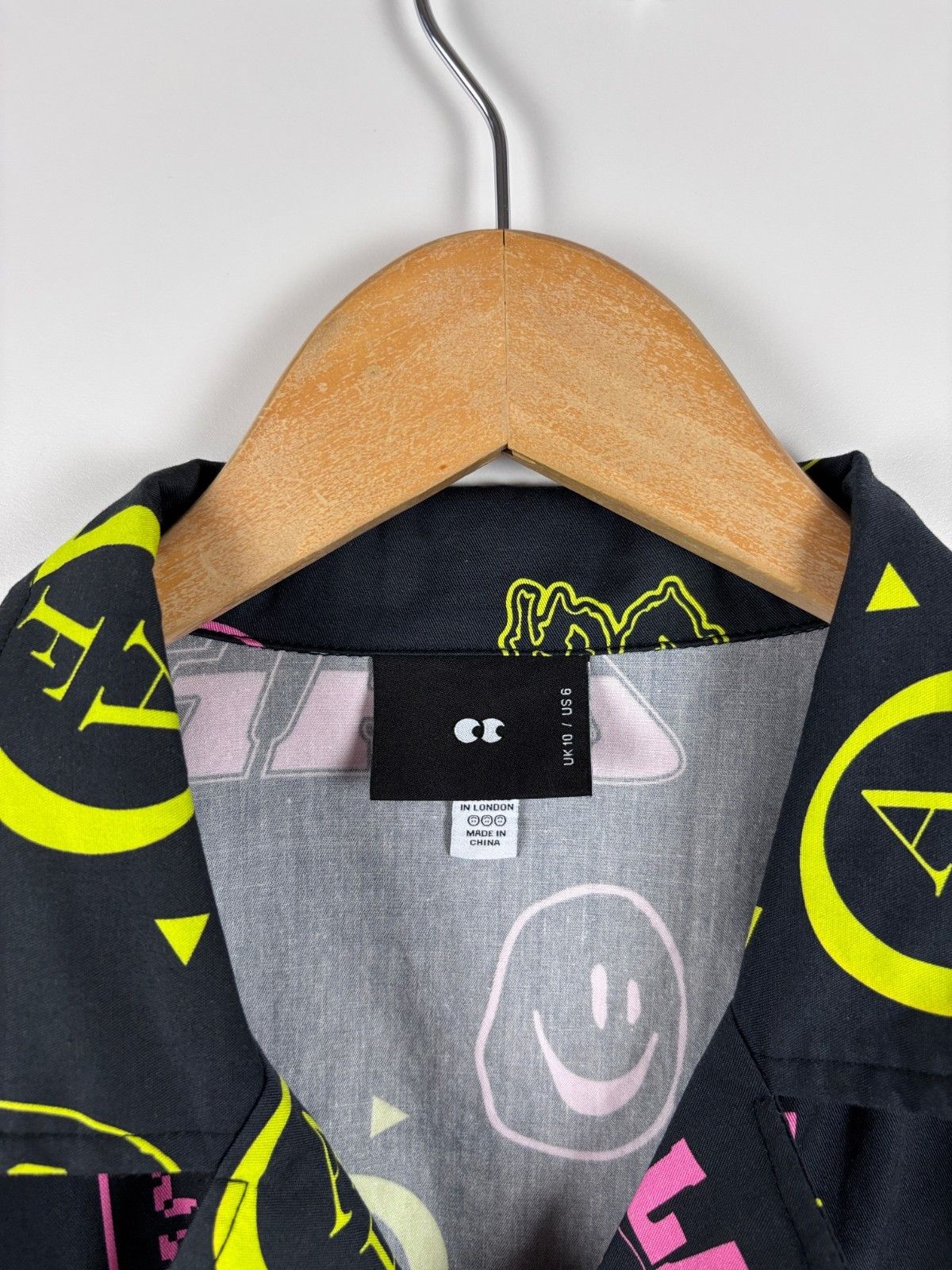 Lazy Oaf Lazy Oaf Button Down Shirt Colorful Top Black Size US 6 Size M / US 6-8 / IT 42-44 - 7 Thumbnail