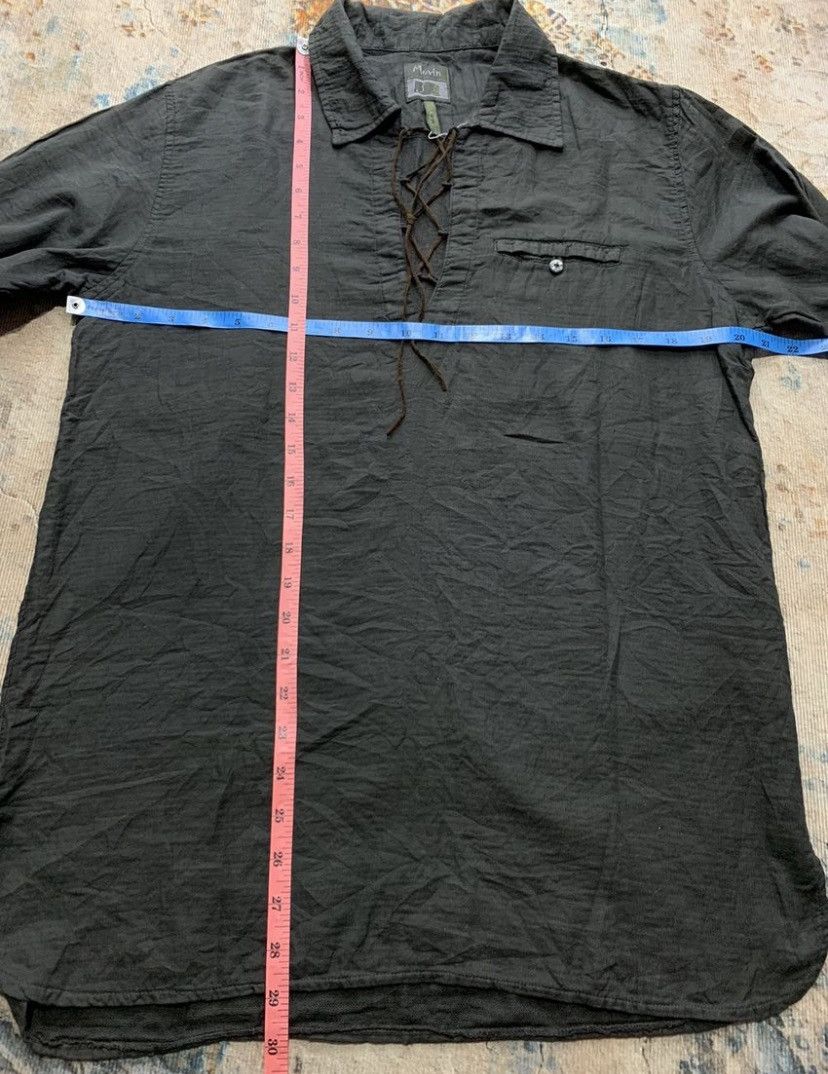 Yohji Yamamoto Crazy Japanese Movin Western yohji style Button Ups Size US L / EU 52-54 / 3 - 8 Thumbnail