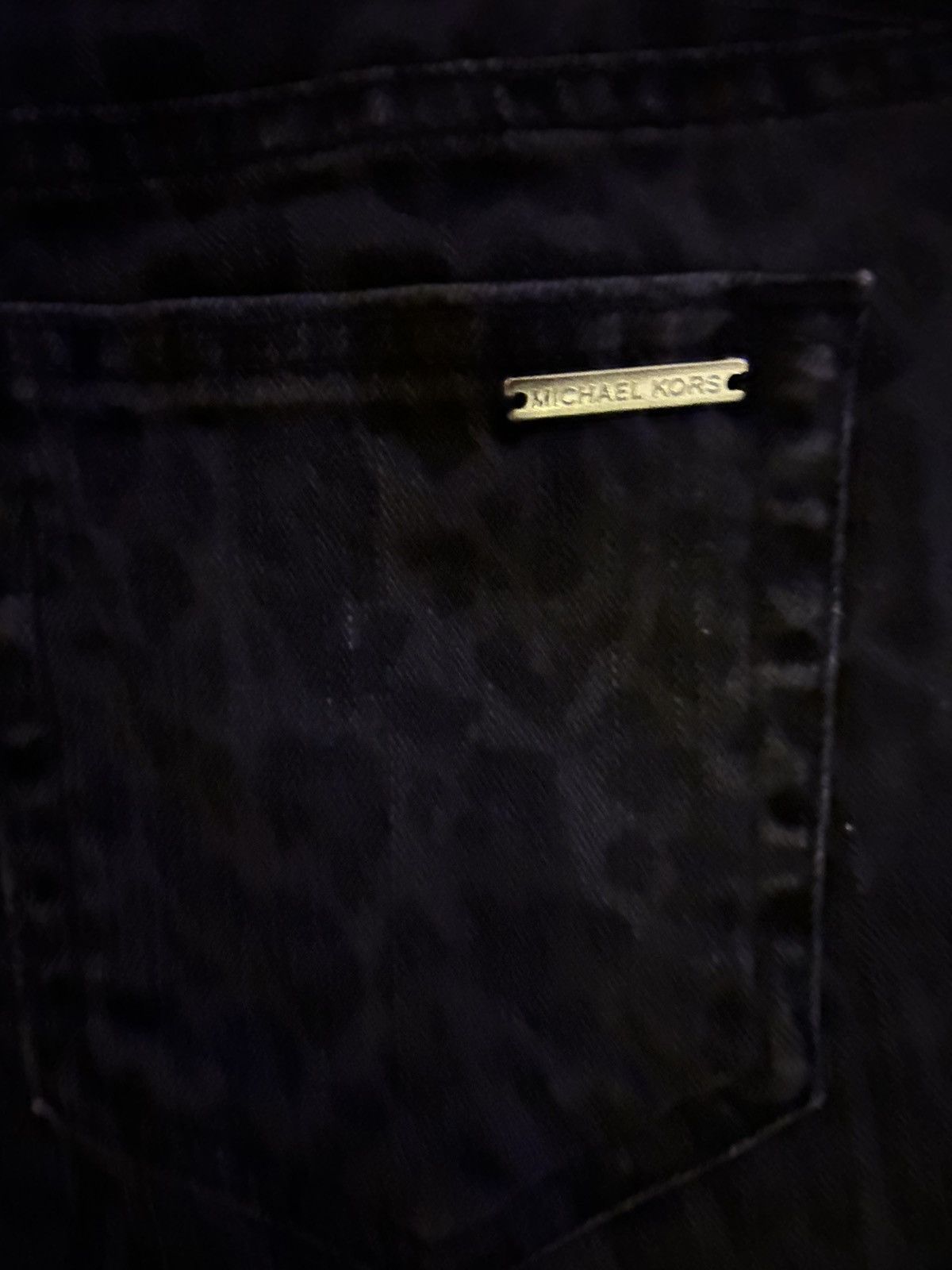 Michael Kors Michael Kora leopard print denim Size US 34 / EU 50 - 4 Thumbnail