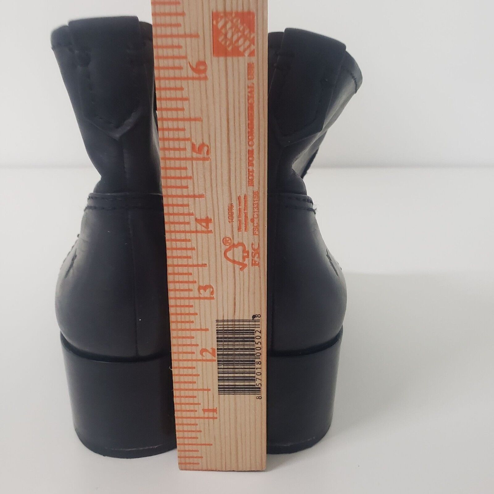 Frye Frye Leather Claire Boots Womens Size 7.5 Chunky Heel Black Size US 7.5 / IT 37.5 - 9 Thumbnail