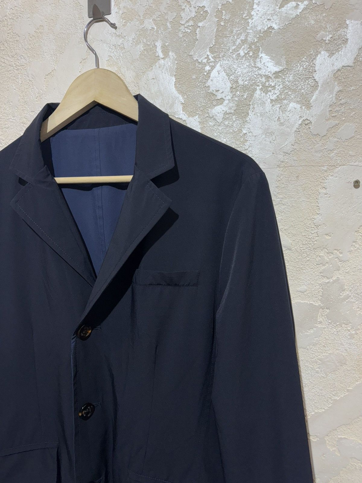 MooRER MooRER Lightweight Reversible jacket Black Navy Blue Size M Size US M / EU 48-50 / 2 - 18 Thumbnail