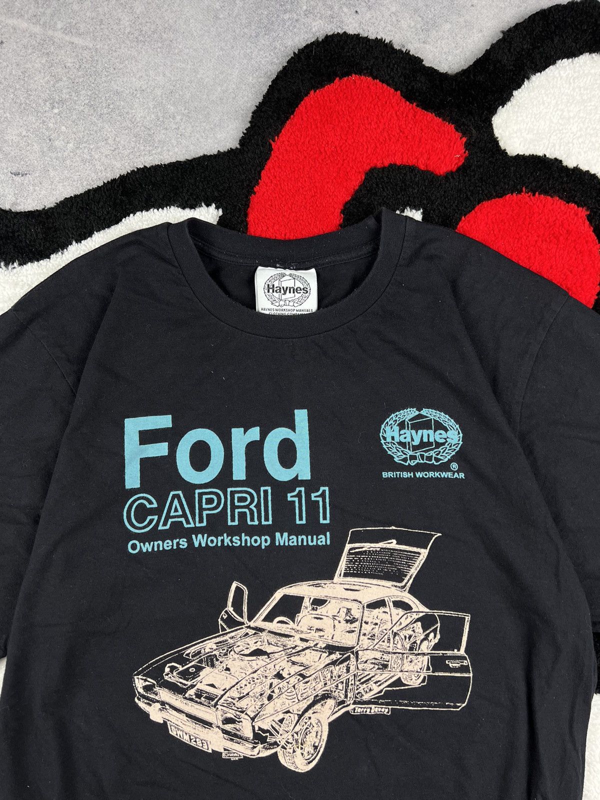 Vintage Vintage Ford Capri 11 British 90s Racing Manual Y2K Tee Size US M / EU 48-50 / 2 - 4 Thumbnail