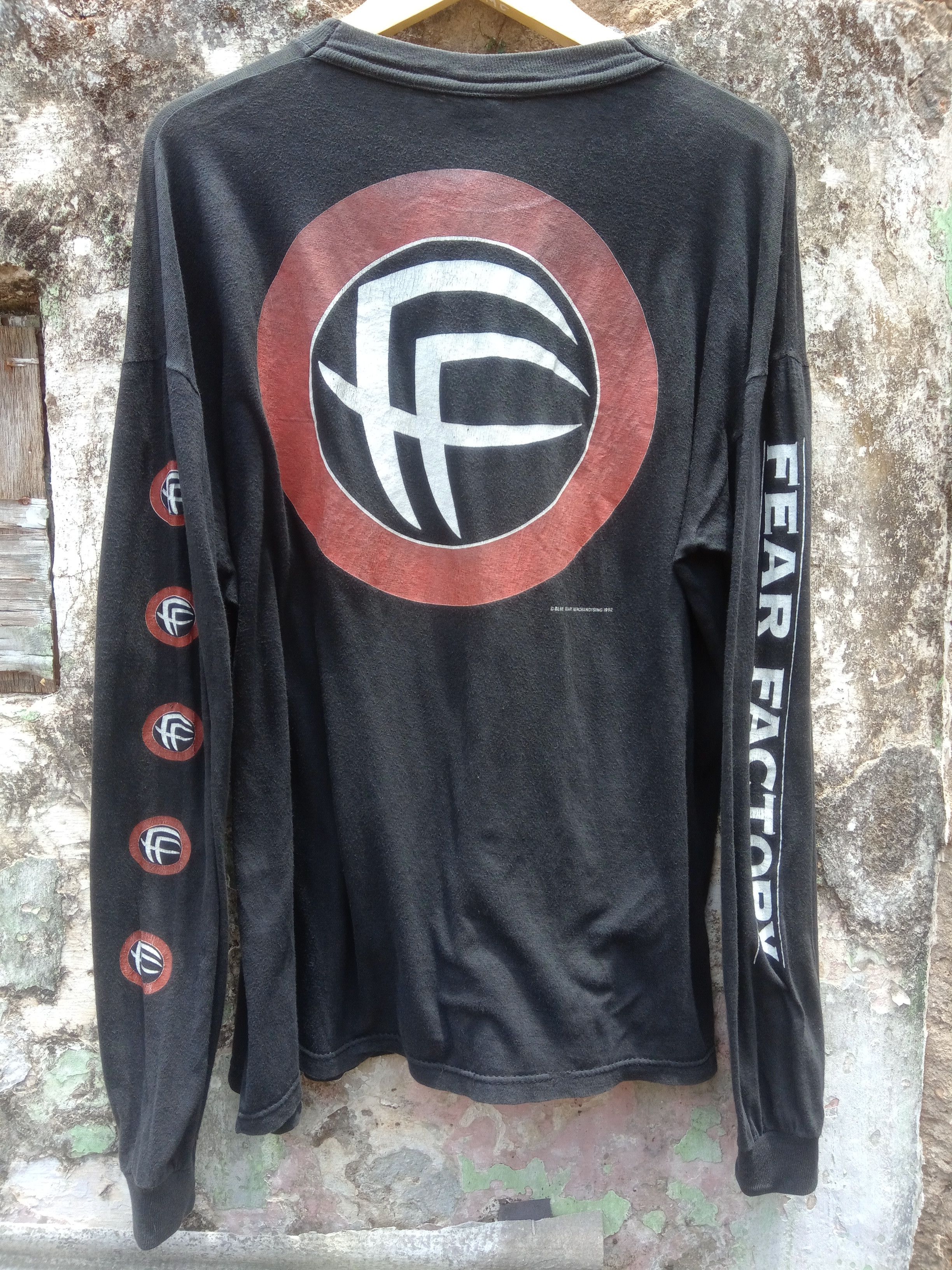 Band Tees × Vintage Vintage 1993 FEAR FACTORY soul of a new machine Size US XL / EU 56 / 4 - 4 Thumbnail