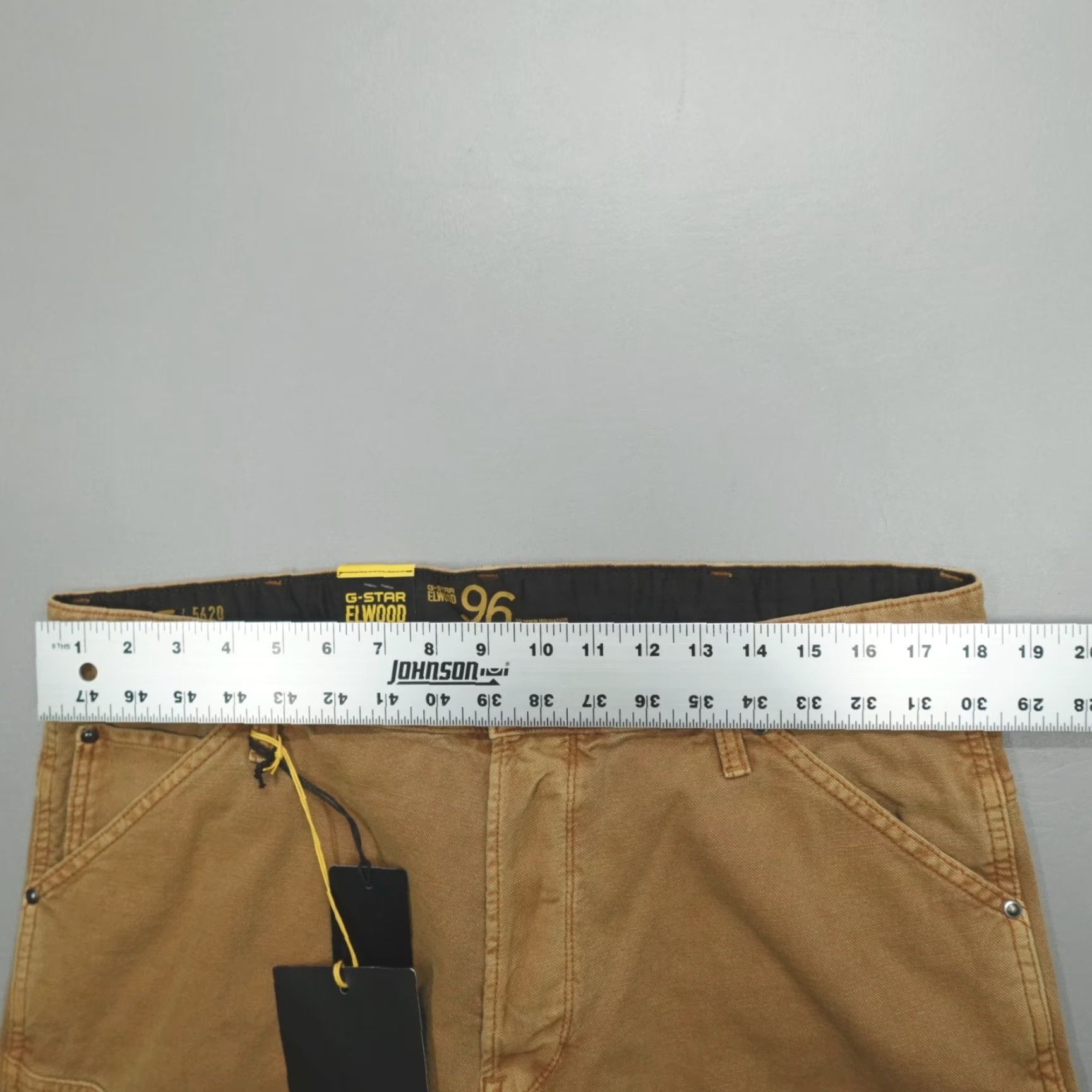 G-Star G-Star Raw Denim 5620 Regular Jeans 34x32 Mens Brown Cotton 3D Rainbow Tobacco Duckman Ecru Straight Size US 34 / EU 50 - 7 Thumbnail