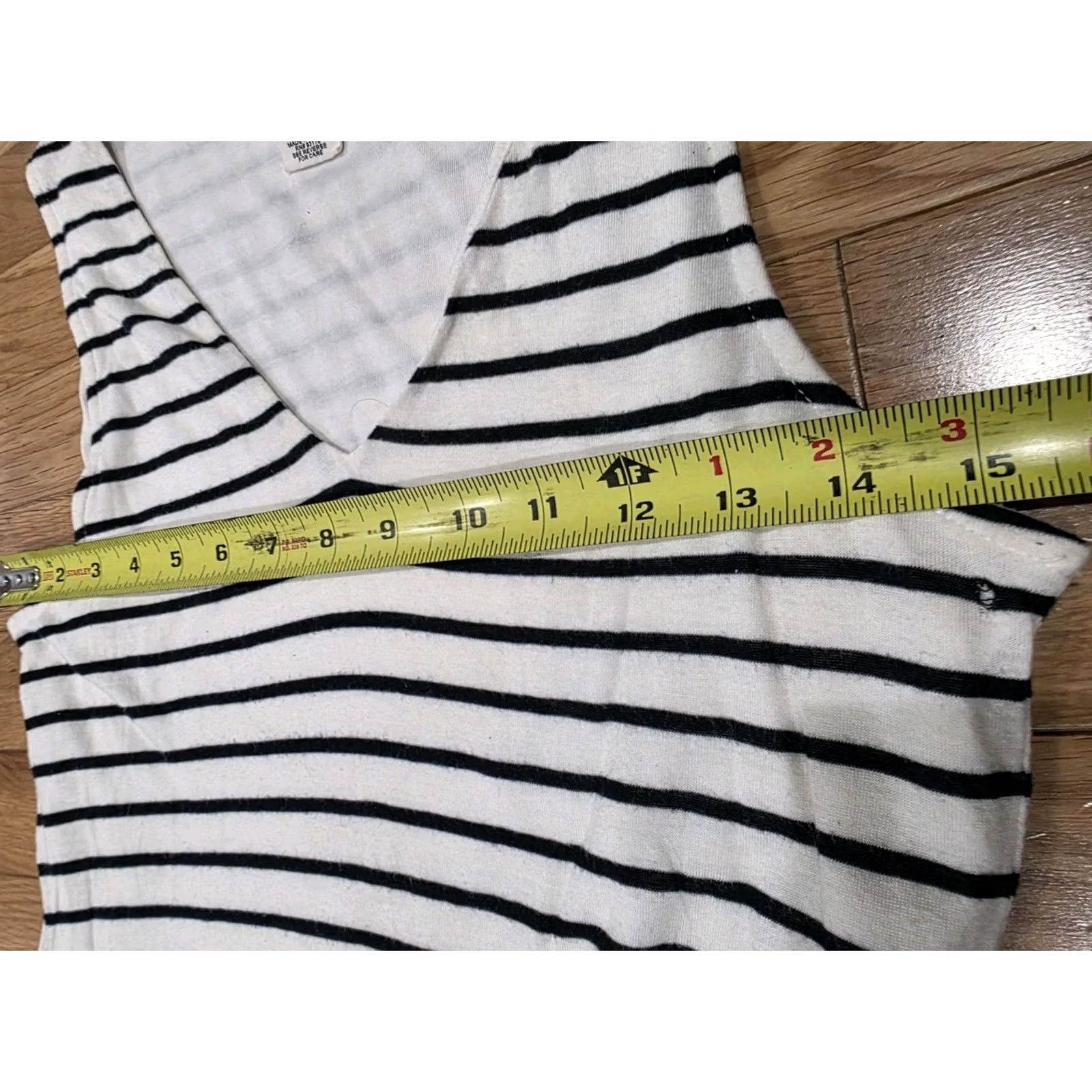 Vintage Workshop Sleevless Striped Dress Hi Lo Small Dress Length Knee White Womens A-Line Mermaid Mini Maxi Knee Length S Sleeveless Size S / US 4 / IT 40 - 3 Thumbnail