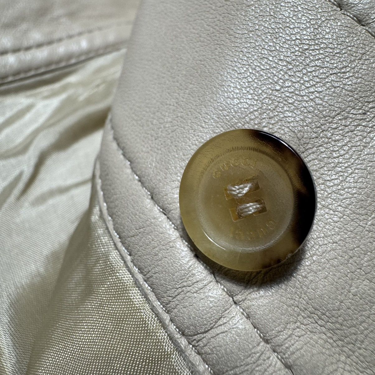 Gucci vintage leather pants gucci very rare double knee Size 26" / US 2 / IT 38 - 7 Thumbnail