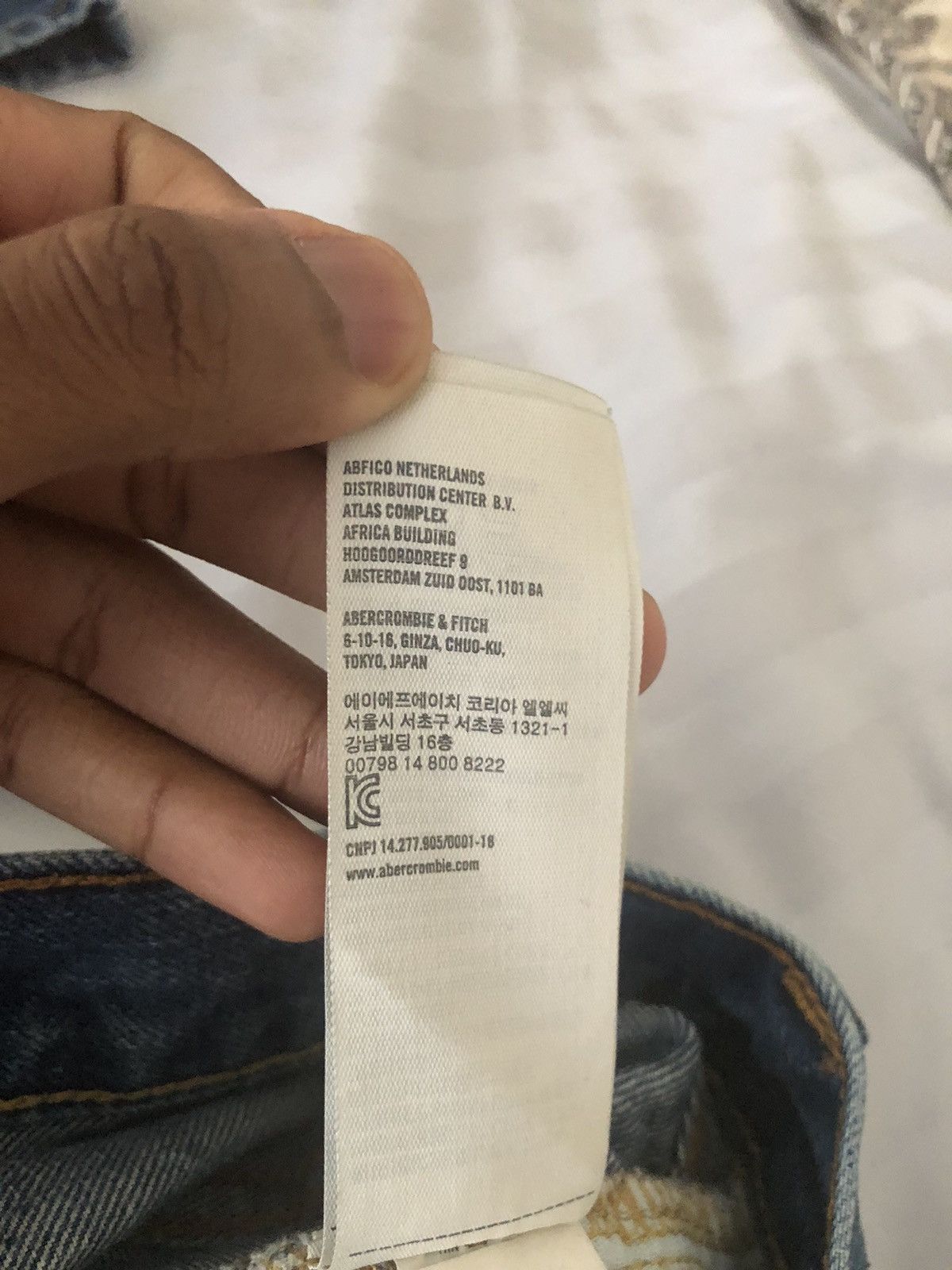 Hollister blue distressed hollister slim straight jeans 28 x 30 men’s Size US 28 / EU 44 - 20 Thumbnail