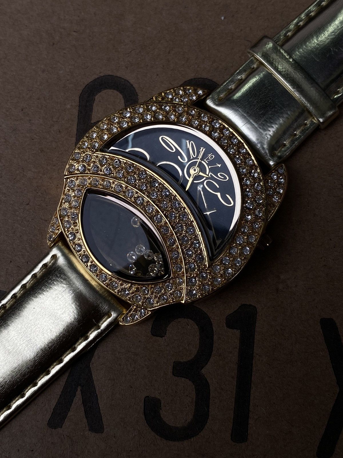 Vintage Marko Rossi Elegance Gold Watch Japanese Brand Size ONE SIZE - 3 Thumbnail
