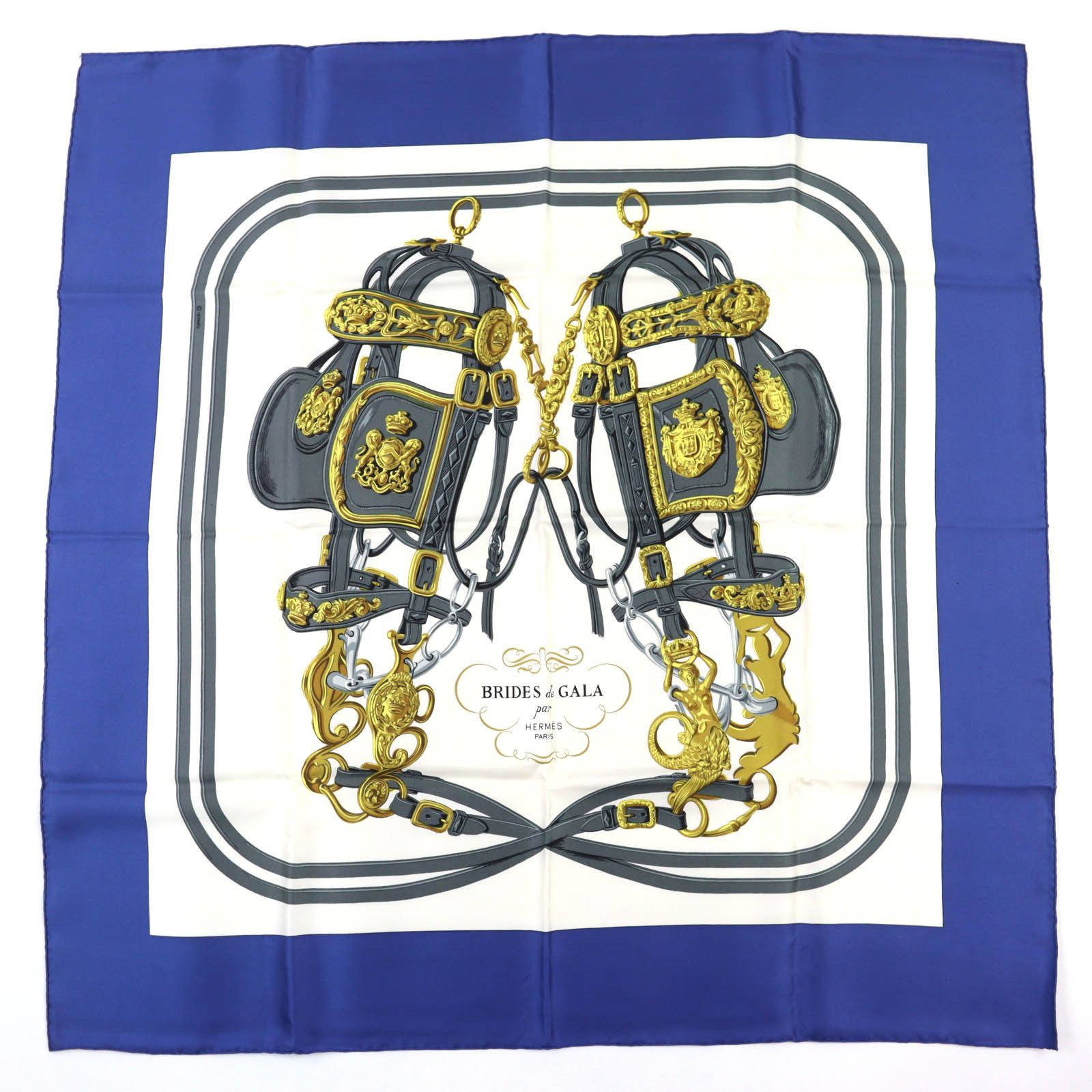 Hermes Hermes Hermès Brides de Gala Ceremony Silk Scarf Textile Scarf DUTY FREE for USA Size ONE SIZE - 1 Thumbnail