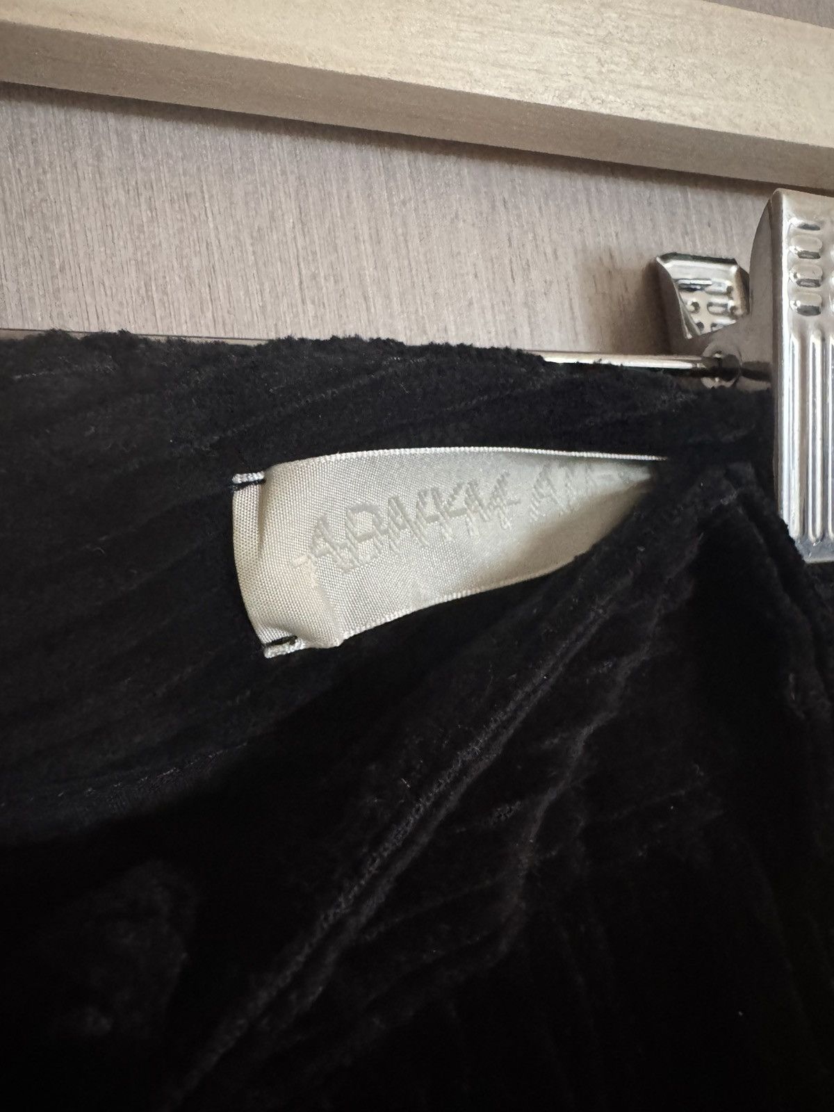 ADNYM ATELIER ADNYM Atelier Black Wide Wale Corduroy Osoko Trousers Size US 31 - 3 Thumbnail