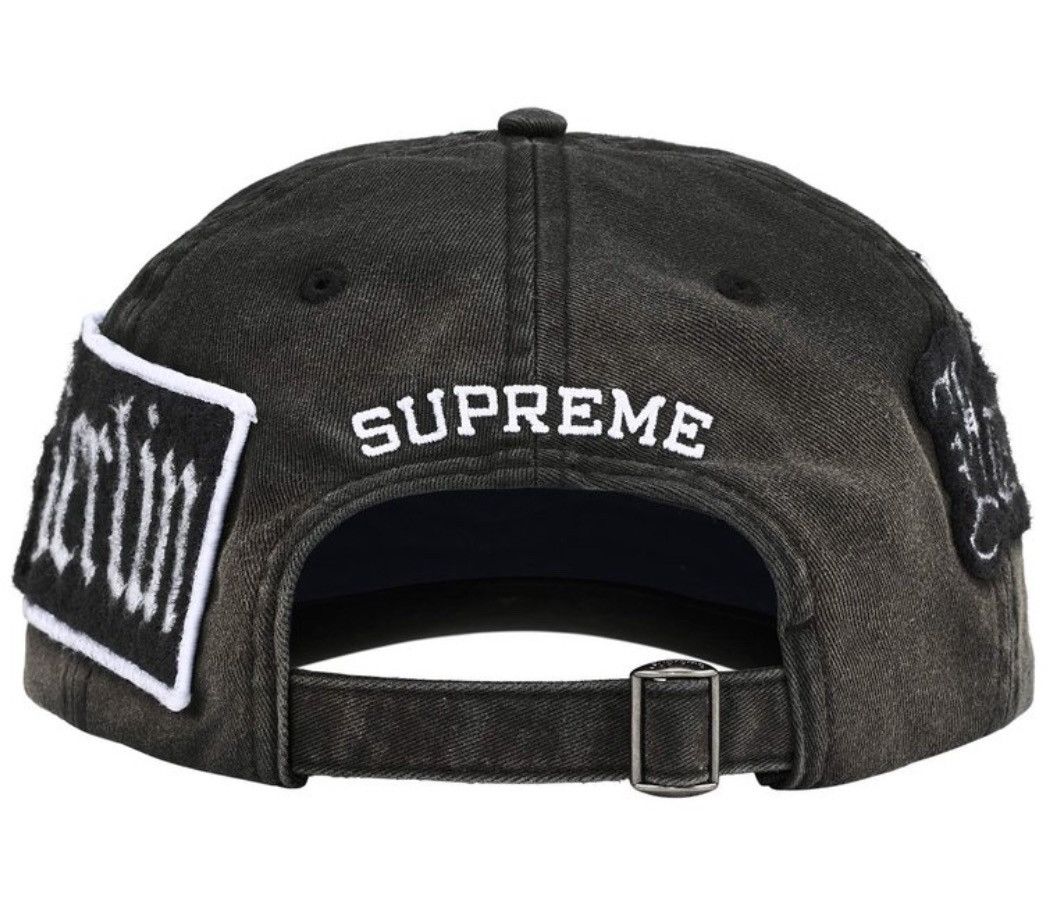 Supreme Supreme City Patches 6 Panel Black Size ONE SIZE - 6 Thumbnail