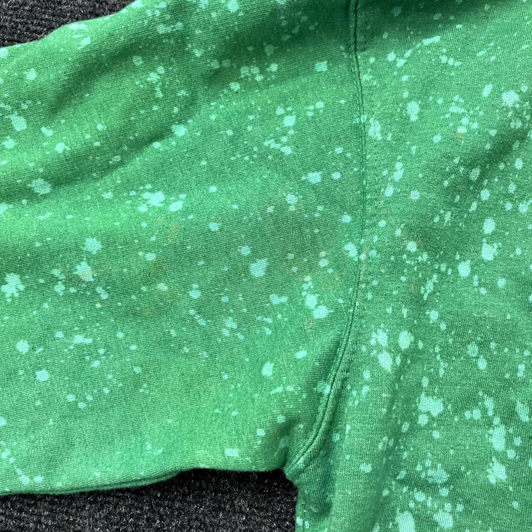 Vintage Jake Paul Hoodie Mens M Green Fanjoy Bleach Splatter J Paulers 99 Pullover Size US M / EU 48-50 / 2 - 5 Thumbnail