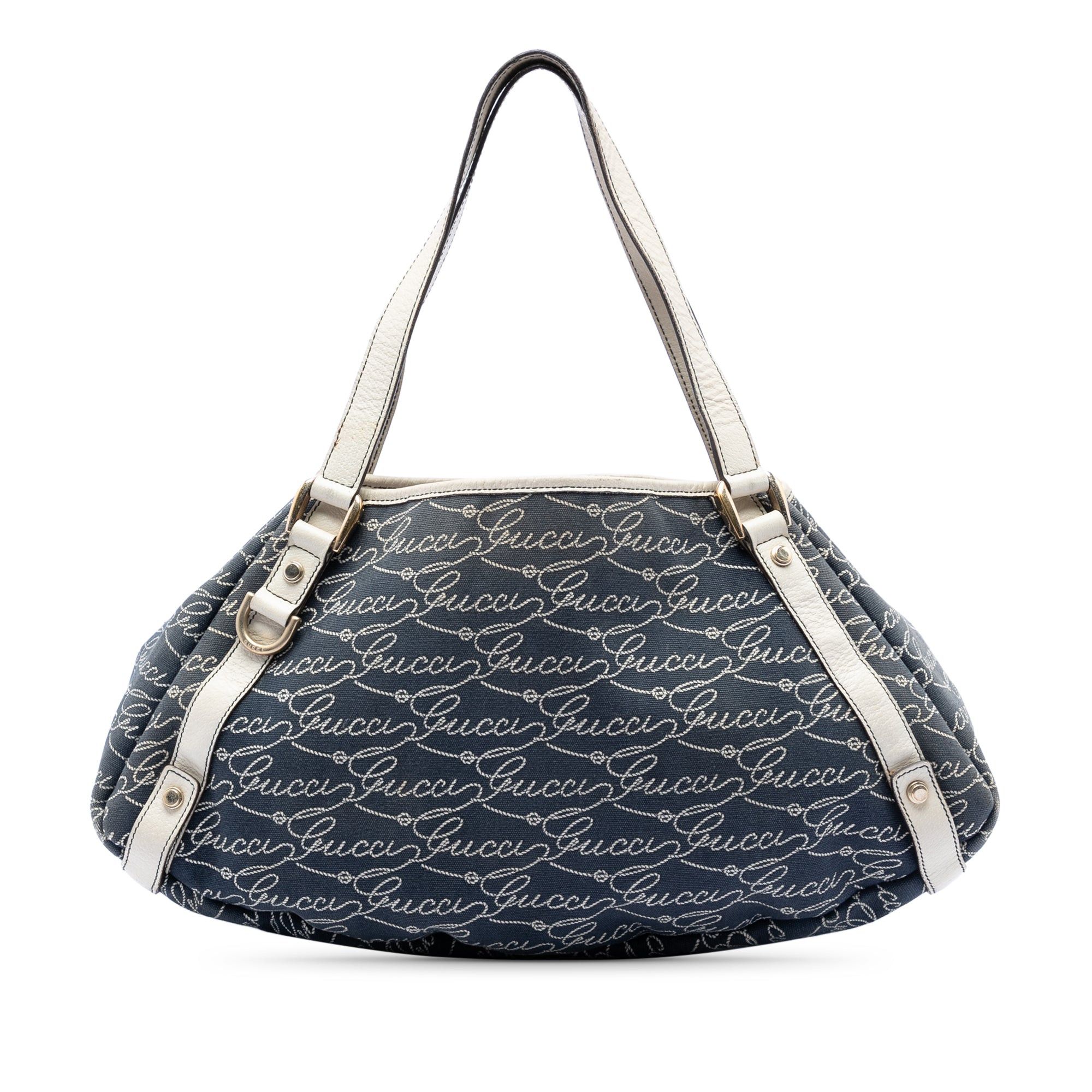 Gucci 85th Anniversary Canvas Logo Abbey D Ring Tote Size ONE SIZE - 1 Thumbnail