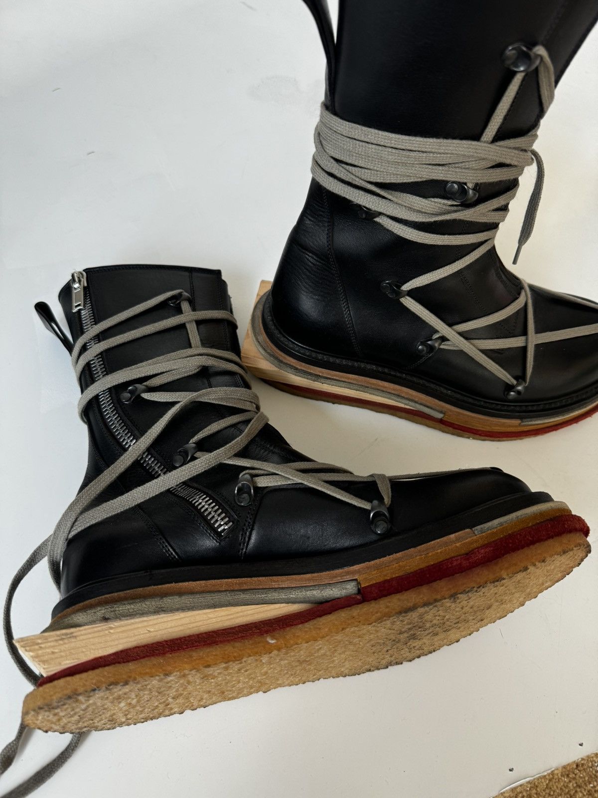 Rick Owens Rick Owens LEGO boots Size US 7 / EU 40 - 2 Thumbnail