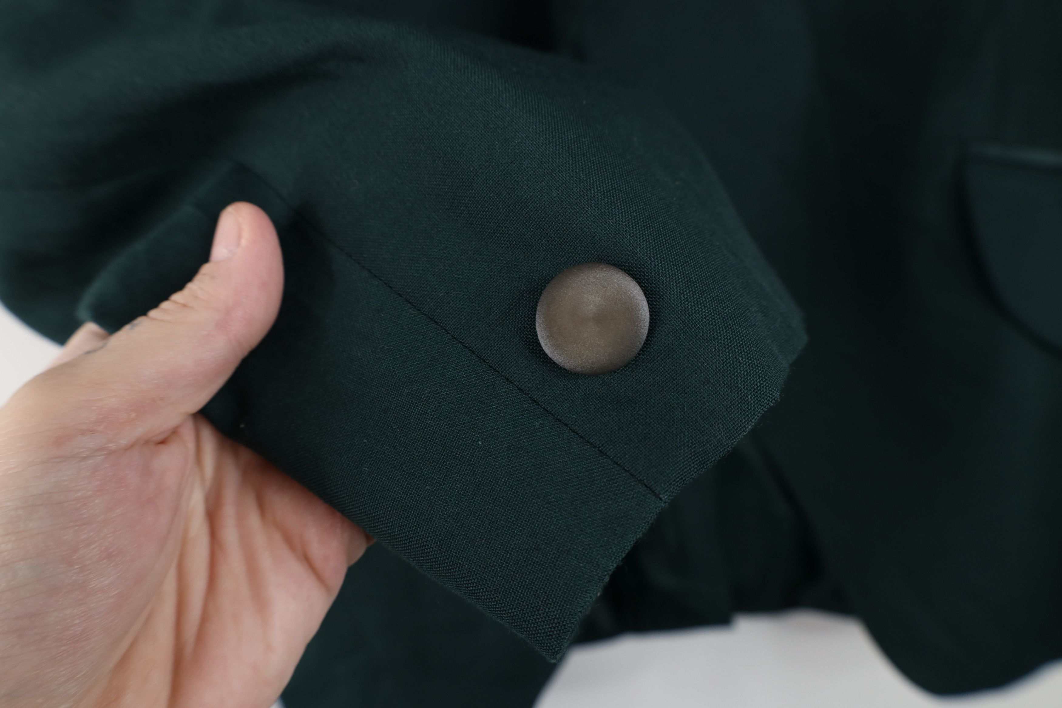 Vintage Vintage 50s Rockabilly Smoking Prom Tuxedo Jacket Green USA Size US XL / EU 56 / 4 - 7 Thumbnail