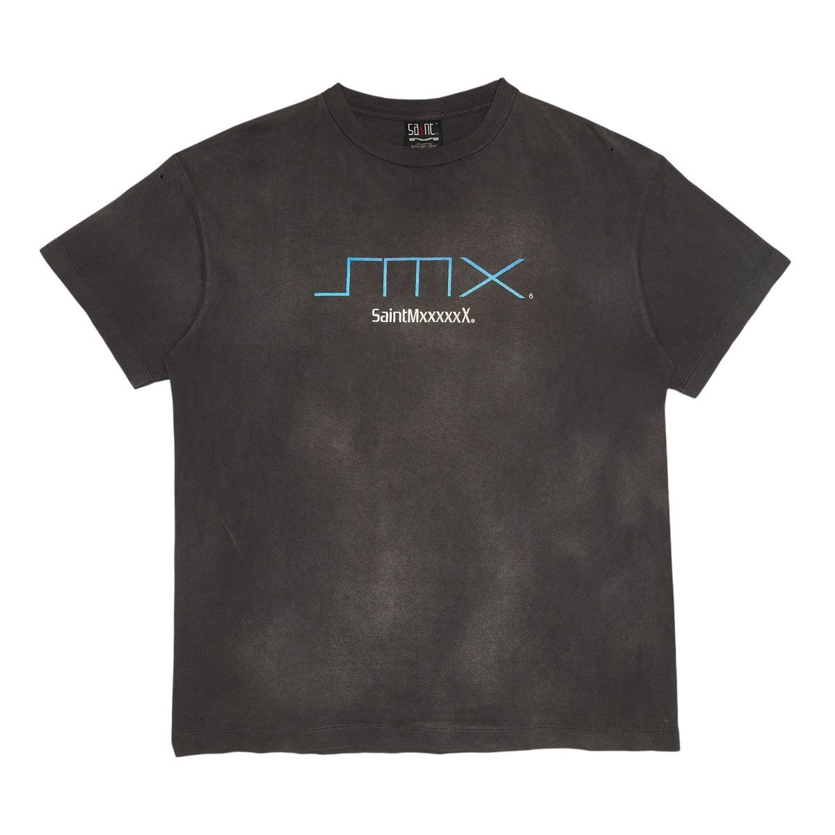 Pre-owned Saint Michael S N T Sm6 Short Sleeve Tee Shirt Black