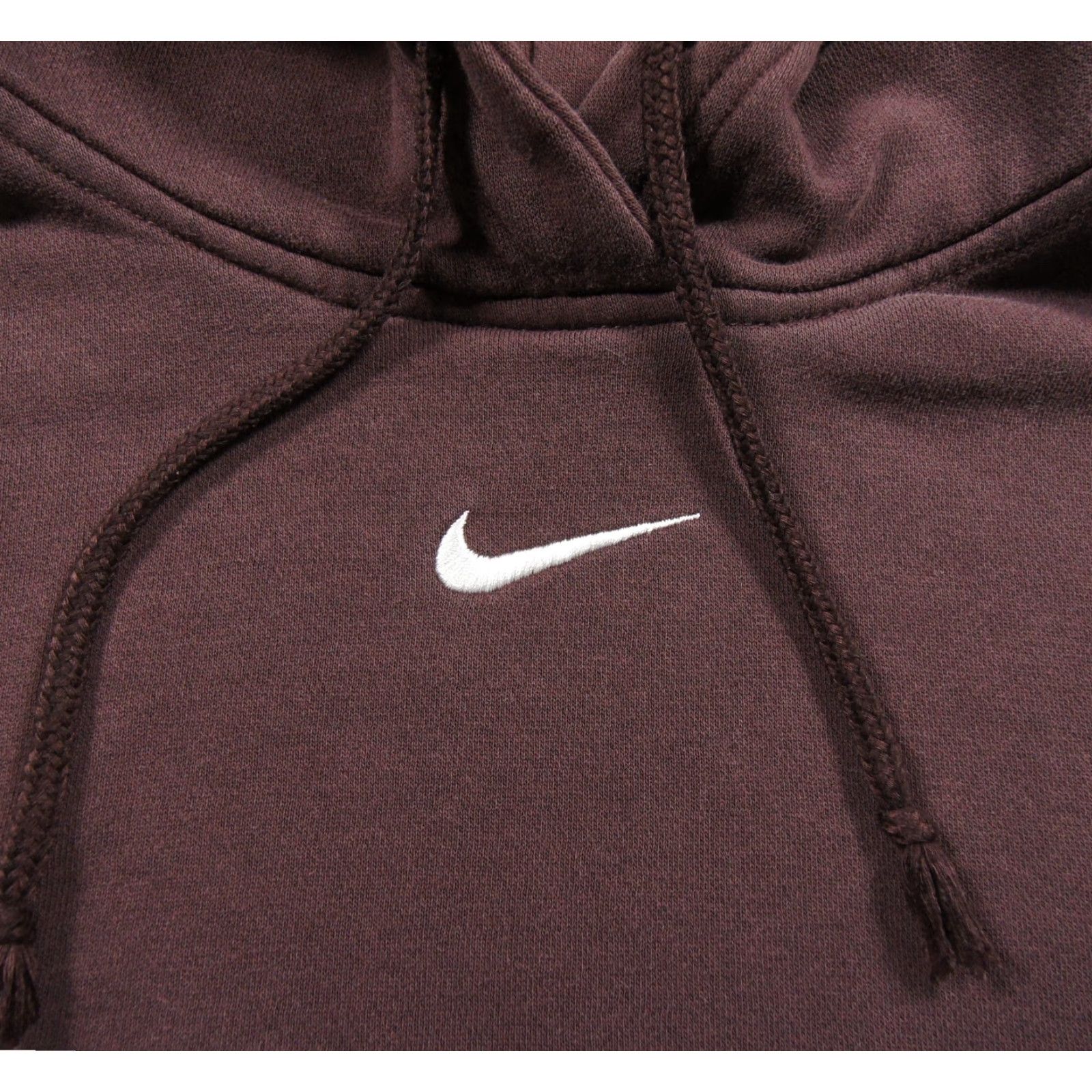 Nike Nike Hoodie Mens XS Burgundy Oversized Pullover Center Swoosh Adult Sweatshirt Size US XS / EU 42 / 0 - 3 Thumbnail