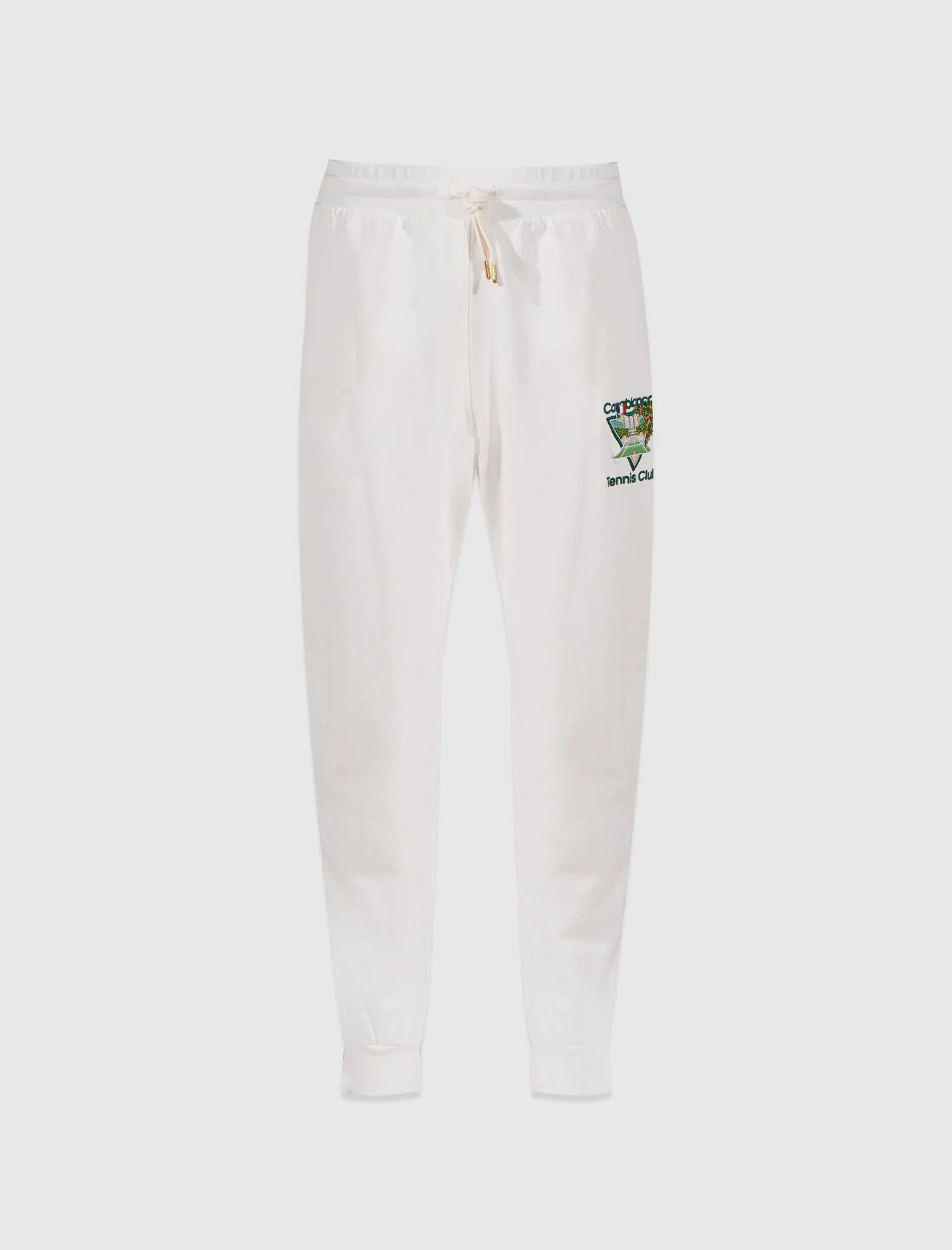 Casablanca o1mle0326 Embroidered Sweatpants & Joggers Tennis Club Icon Size US 38 / EU 54 - 1 Thumbnail